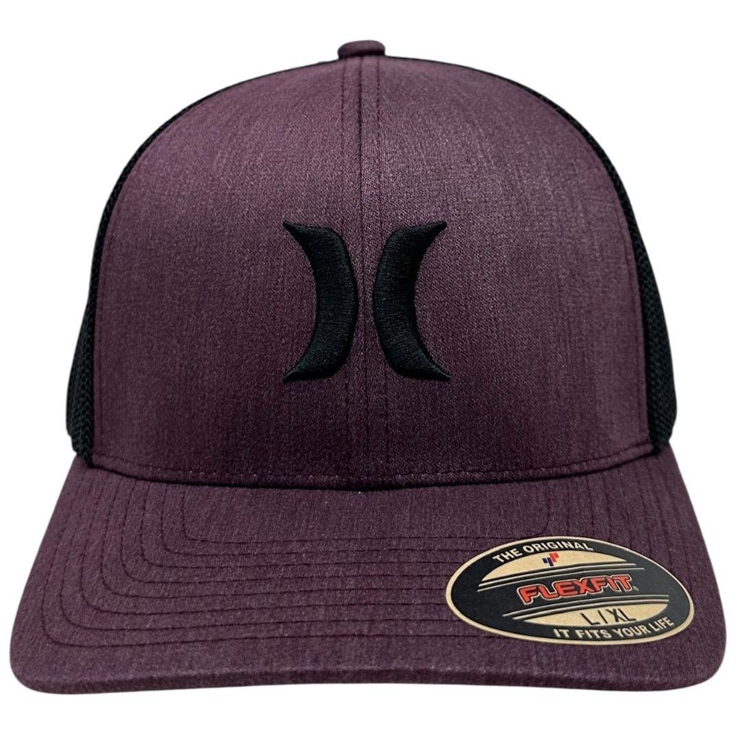Hurley Hurley Hat Icon Textures Stretch Flex Trucker Cap in L/XL Size ONE SIZE - 2 Thumbnail