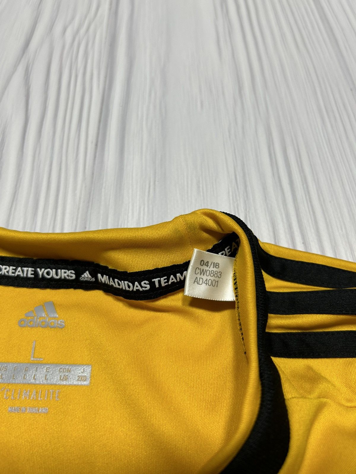 Adidas Wolverhampton 2018/19 Adidas Soccer Jersey Size L Size US L / EU 52-54 / 3 - 12 Thumbnail