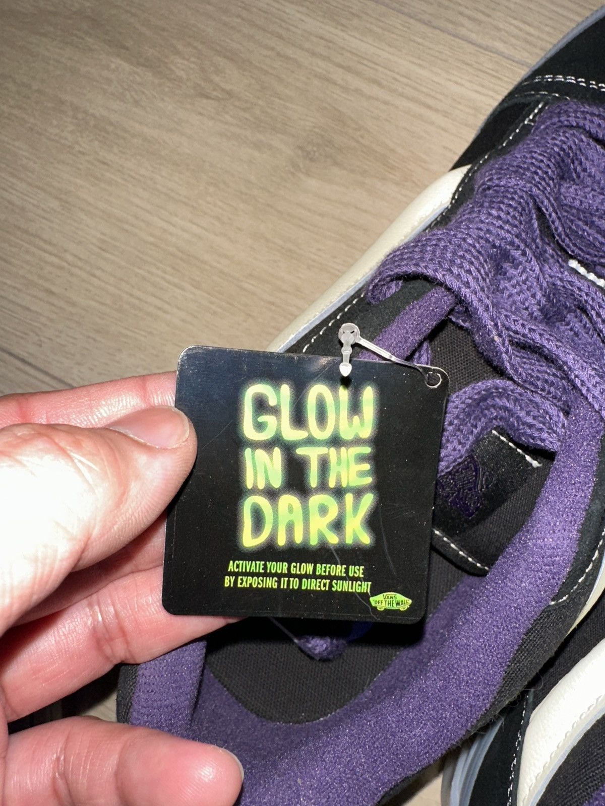 Vans Vans knu skool glow in the dark Size US 10.5 / EU 43-44 - 7 Thumbnail