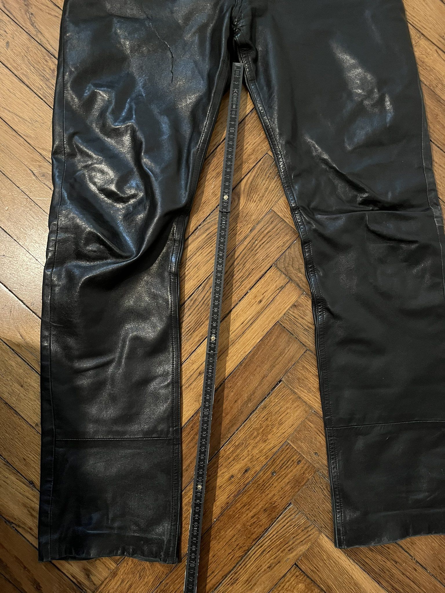 Helmut Lang OG Helmut Lang leather pant (1999) Size US 30 / EU 46 - 6 Thumbnail