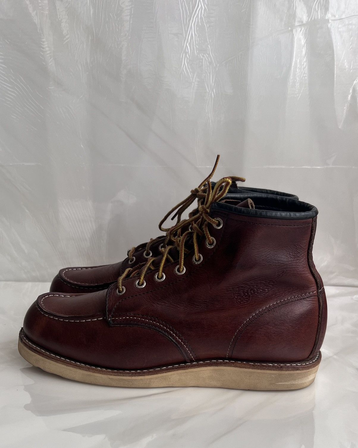 Red Wing Red wing #8138 classic moc toe brown leather boot size 8.5 D Size US 8.5 / EU 41-42 - 5 Thumbnail