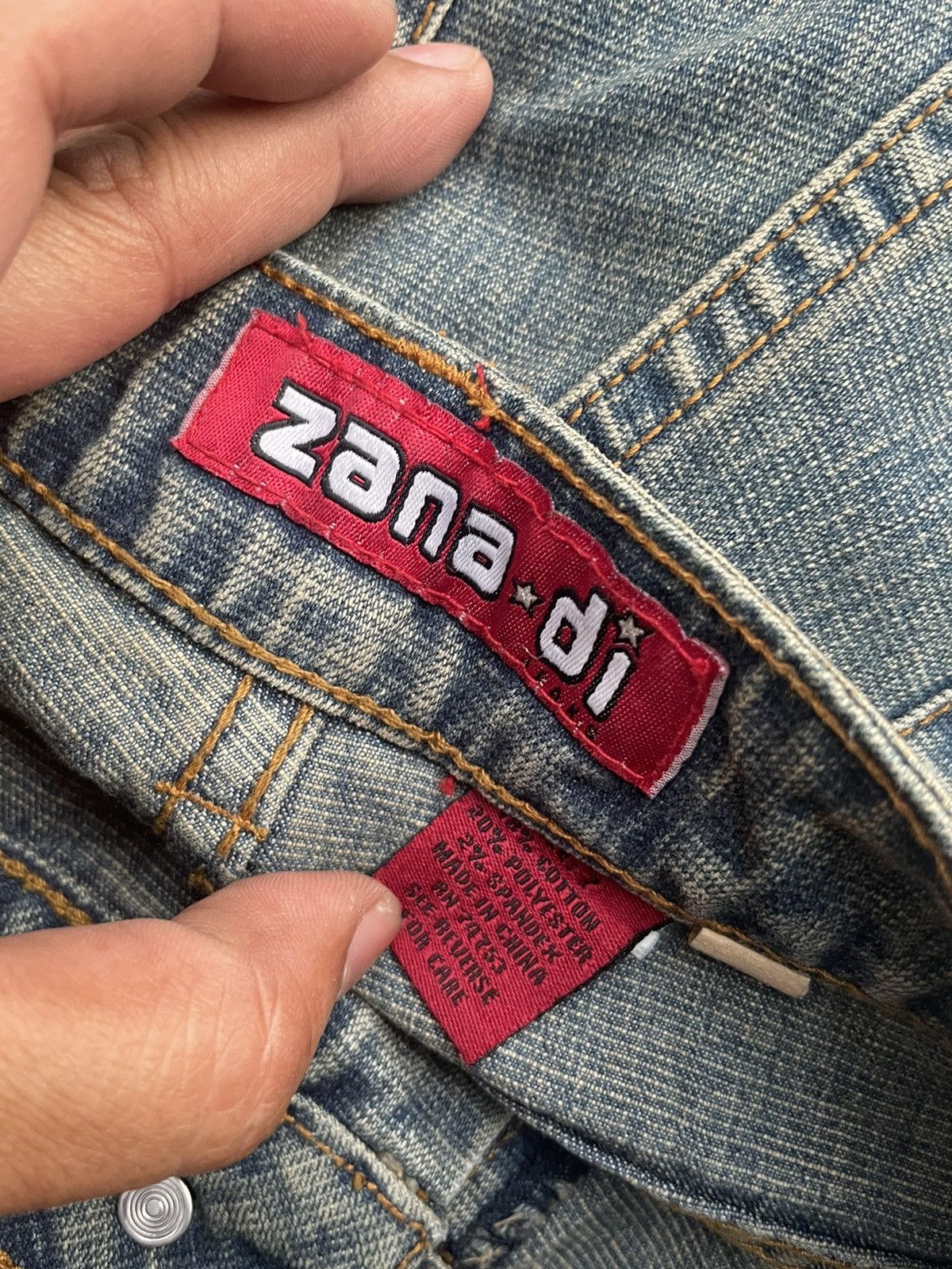Designer Zana Di Custom Denim Size 31" - 10 Thumbnail