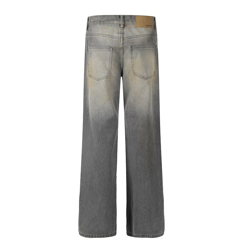 Vintage Men's American Vintage Washed Straight-Leg Jeans Size US 32 / EU 48 - 2 Thumbnail