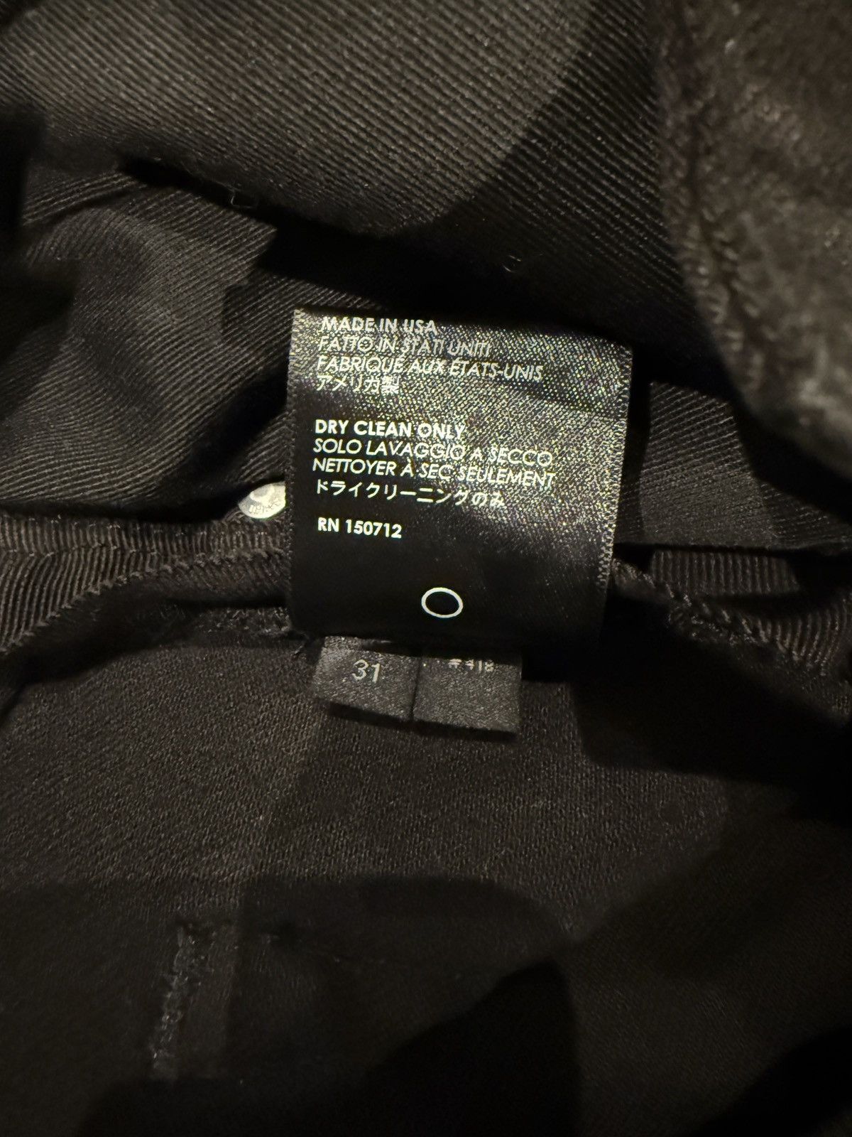 Amiri Amiri Jeans Black MX1 Size US 31 - 7 Thumbnail