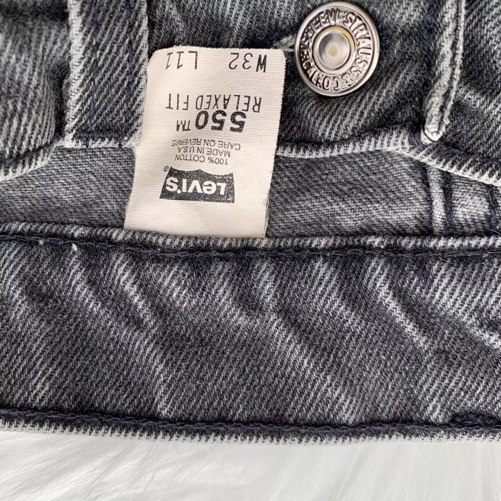 Levi's Vintage Levi’s 550 Relaxed fit Orange Tab jean shorts MiUSA Size US 32 / EU 48 - 5 Thumbnail