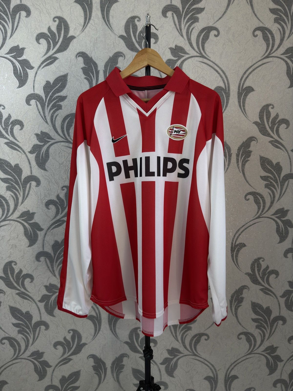 Nike Nike PSV Eindhoven 2000-02 Football Long Sleeve Jersey RARE❗️ Size US XL / EU 56 / 4 - 12 Thumbnail