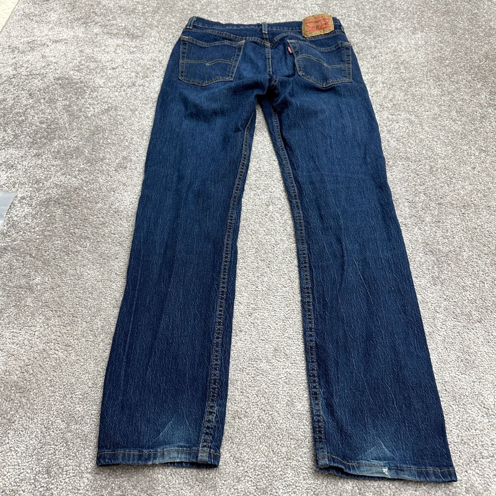 Levi's Levi's 505 Jeans Mens 32 Blue Denim Straight Mid Rise 5-Pocket USA Classic Size US 32 / EU 48 - 2 Thumbnail