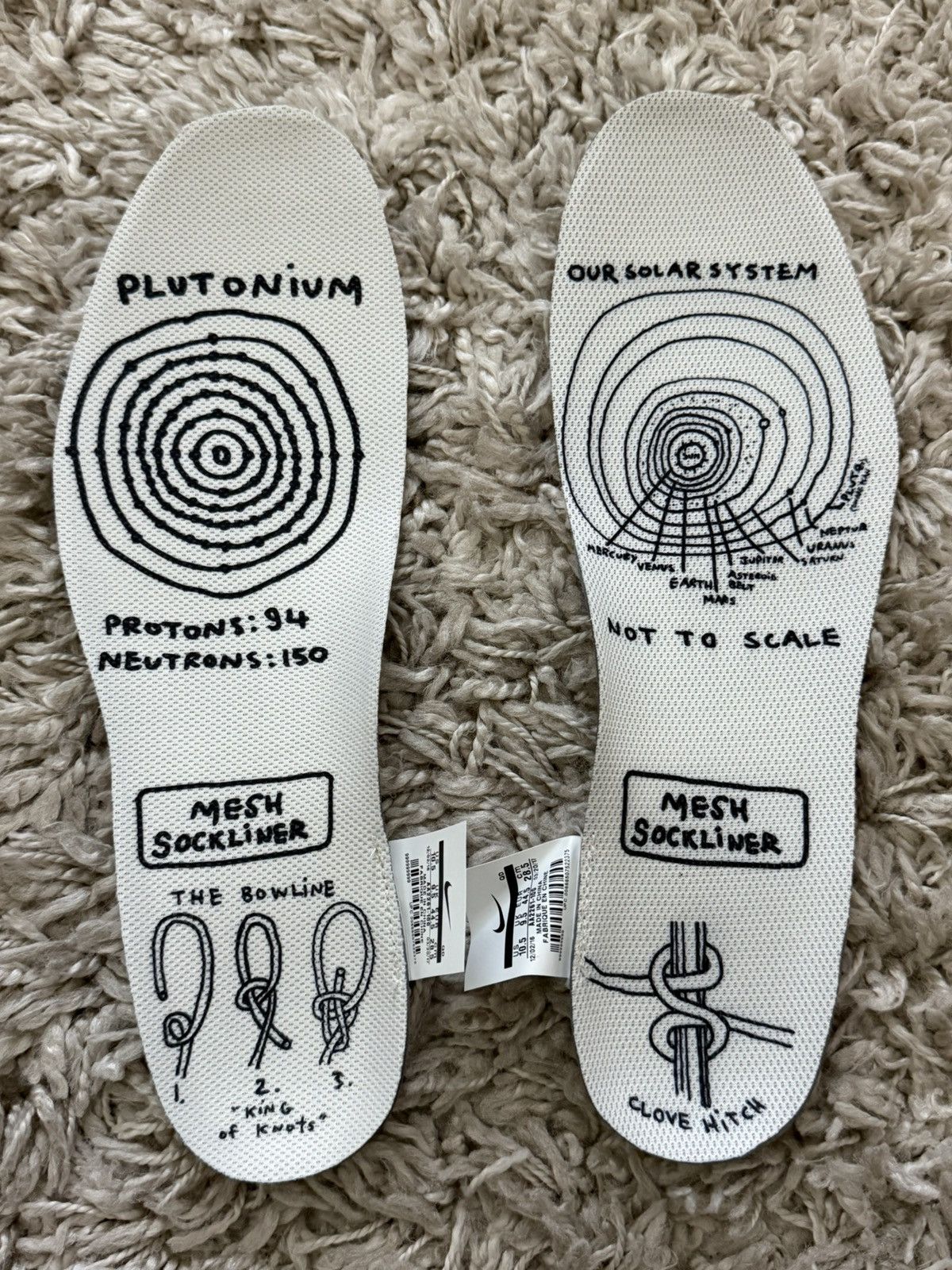 Nike × Tom Sachs Nike Craft Mars Yard 2.0 Tom Sachs 10.5 2017 Size US 10.5 / EU 43-44 - 15 Thumbnail