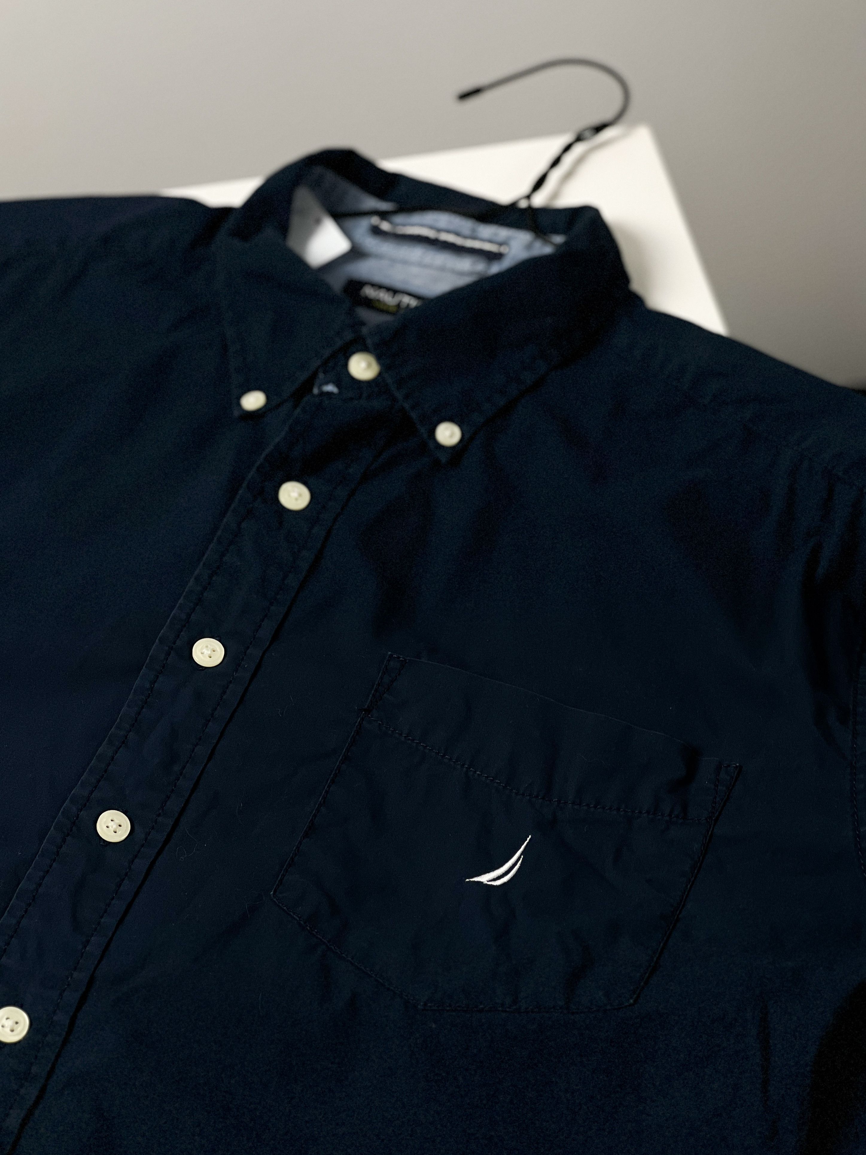 Nautica Nautica Vintage Men`s Shirt 100% Cotton Size US XXL / EU 58 / 5 - 4 Thumbnail