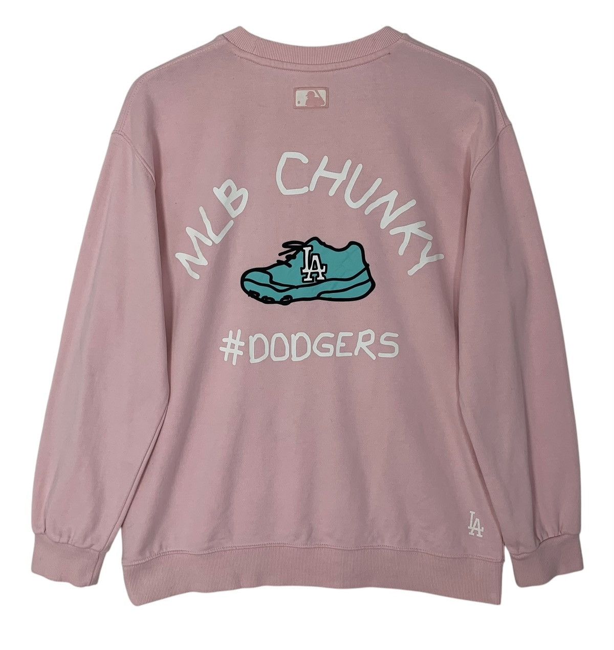 Japanese Brand La Dodgers LA Chunky Dodgers MLB StreetWear Sweatshirt Size S / US 4 / IT 40 - 6 Thumbnail