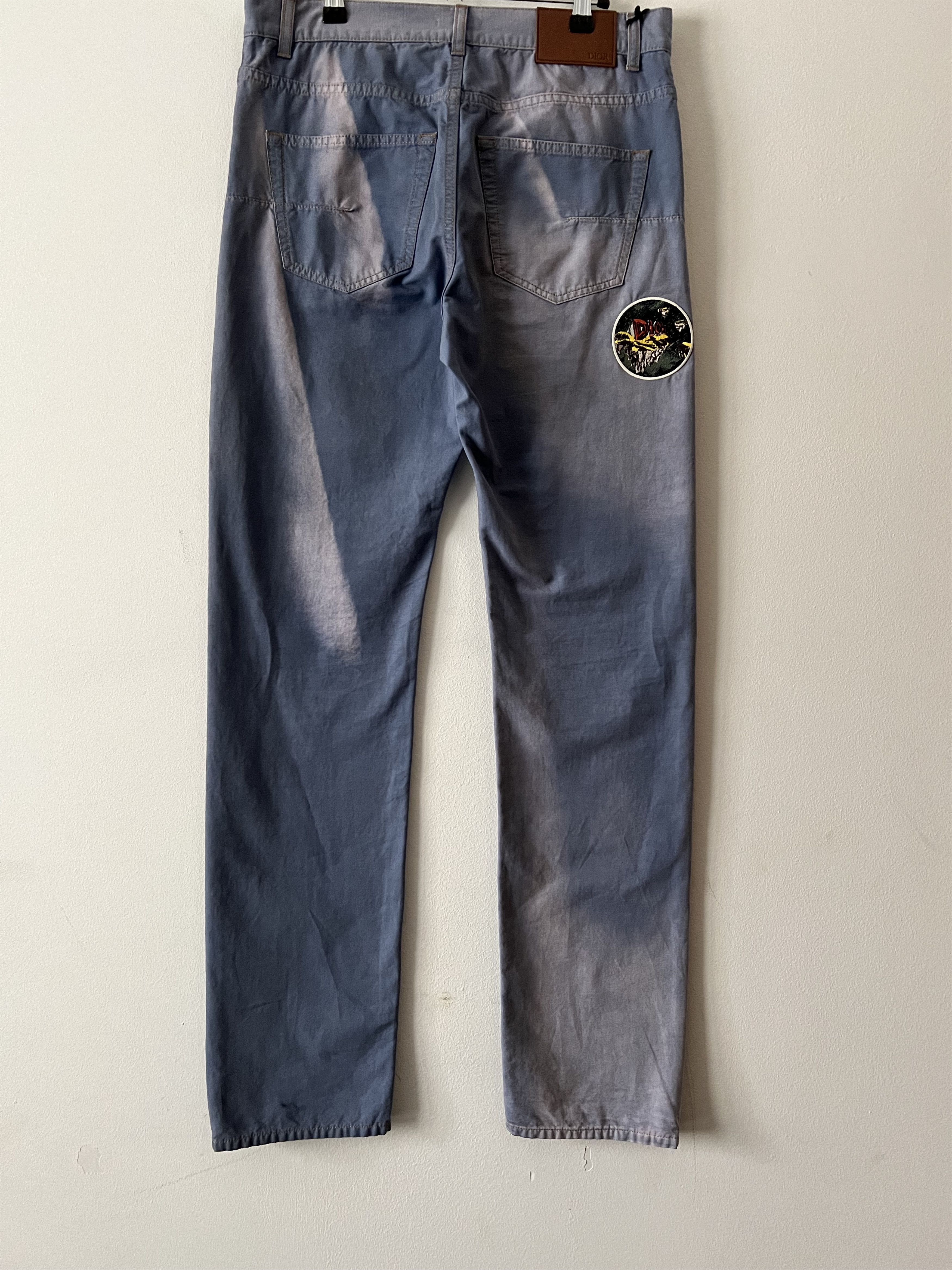 Dior Dior Jeans Embroidery AsteroDior Size US 31 - 5 Thumbnail