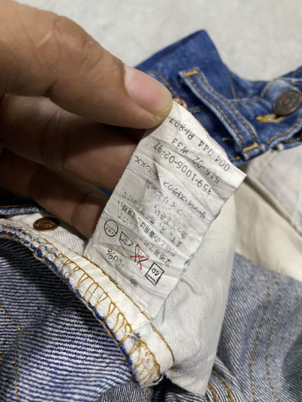 Levi's Vintage levis 515 distressed denim regular fit Size US 32 / EU 48 - 12 Thumbnail