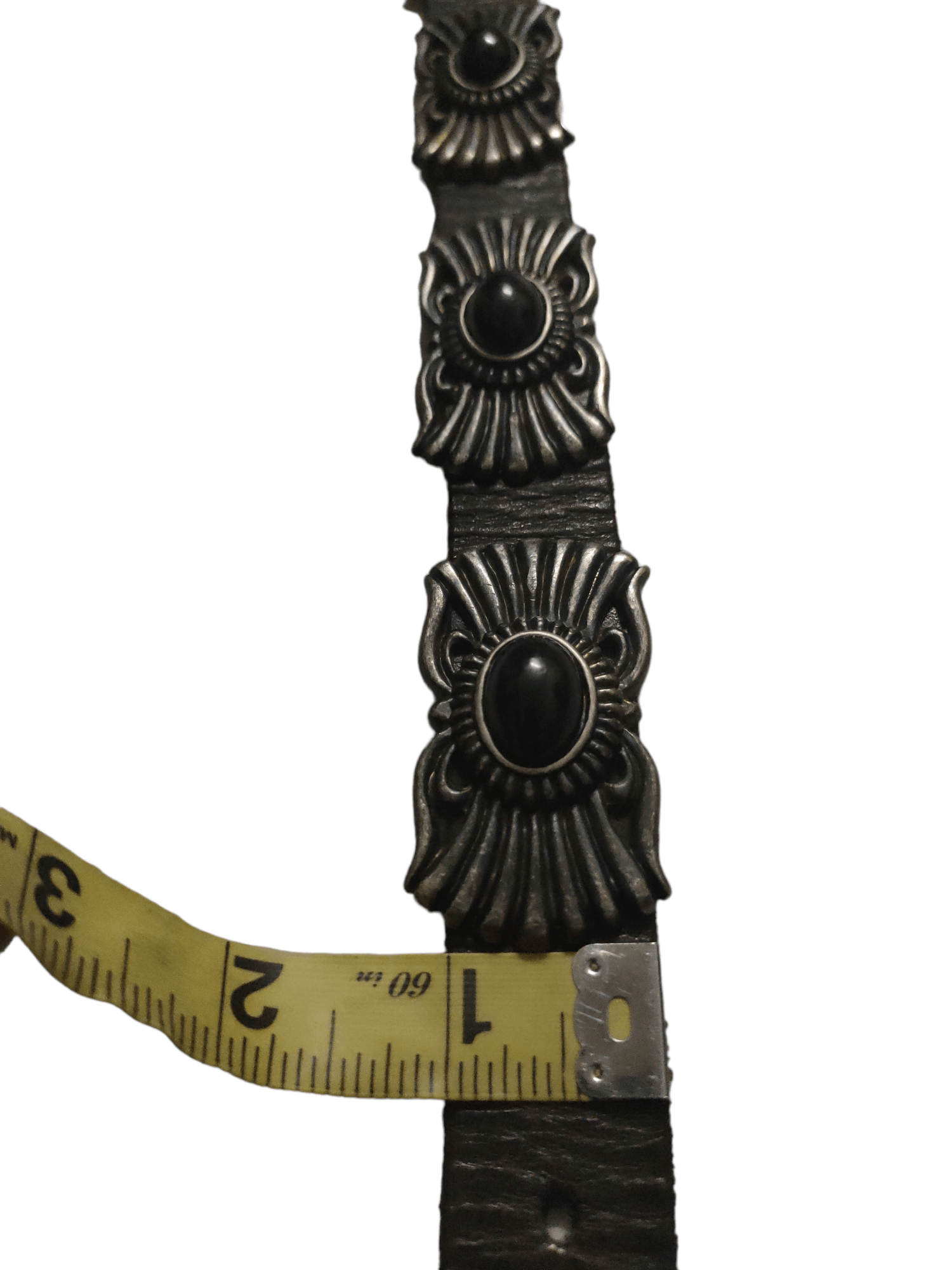 Handmade 🔥Hott Item🔥Navajo Leather Belt Studded by Moussy Size 34 - 6 Thumbnail