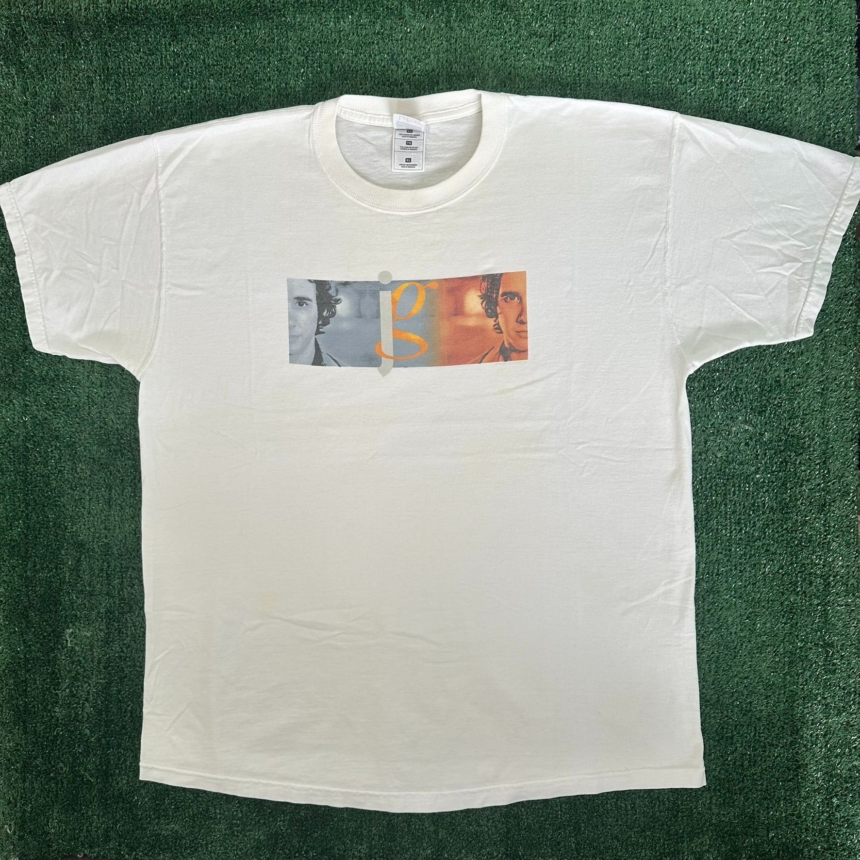 Fruit Of The Loom Vintage Y2K Josh Groban Closer T-Shirt Folk Pop Band Tee Size US XL / EU 56 / 4 - 1 Thumbnail