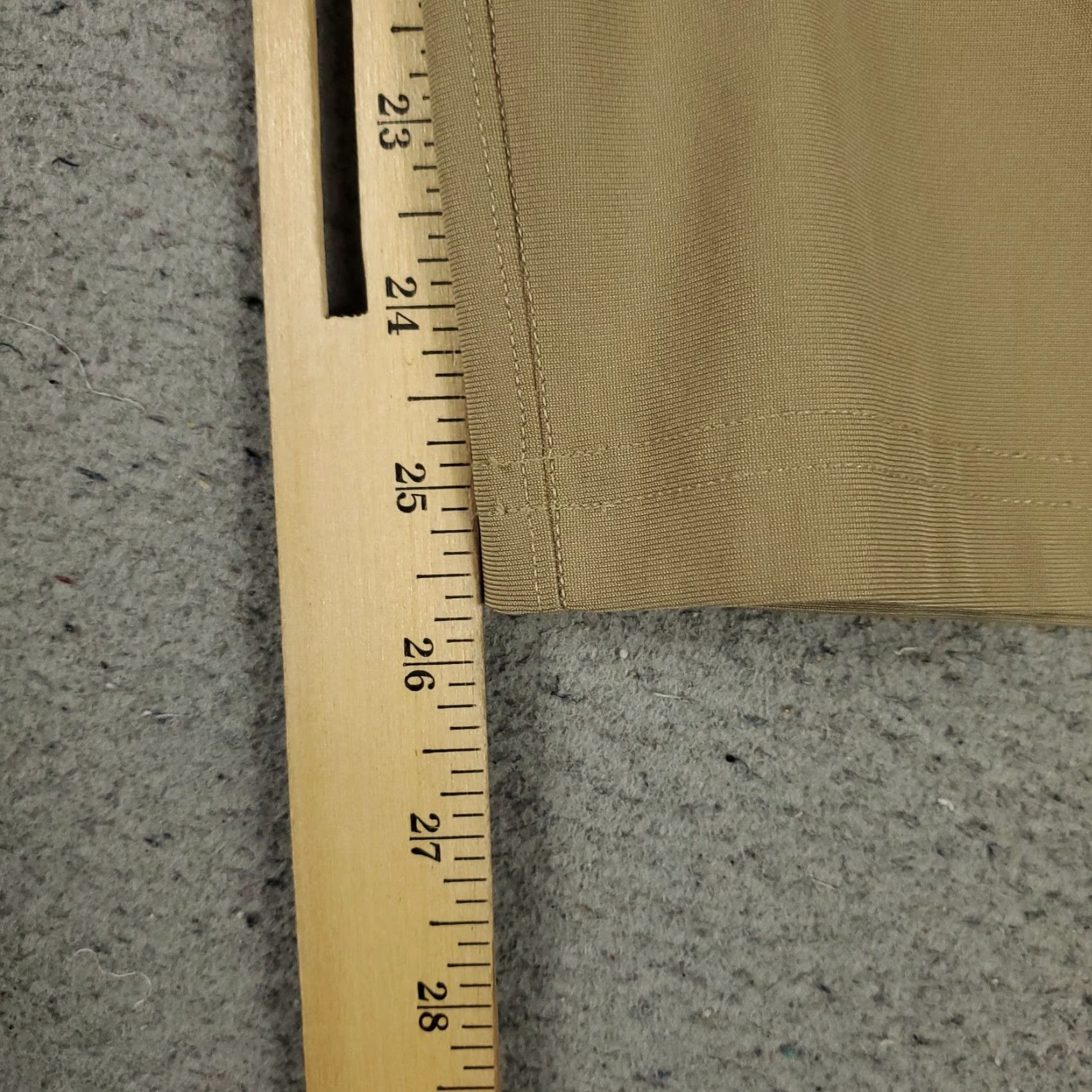 Lululemon Lululemon Pants Mens 33x26 Beige Chino Straight Pocket Slash Flat Front Regular Pant Size US 33 - 5 Thumbnail
