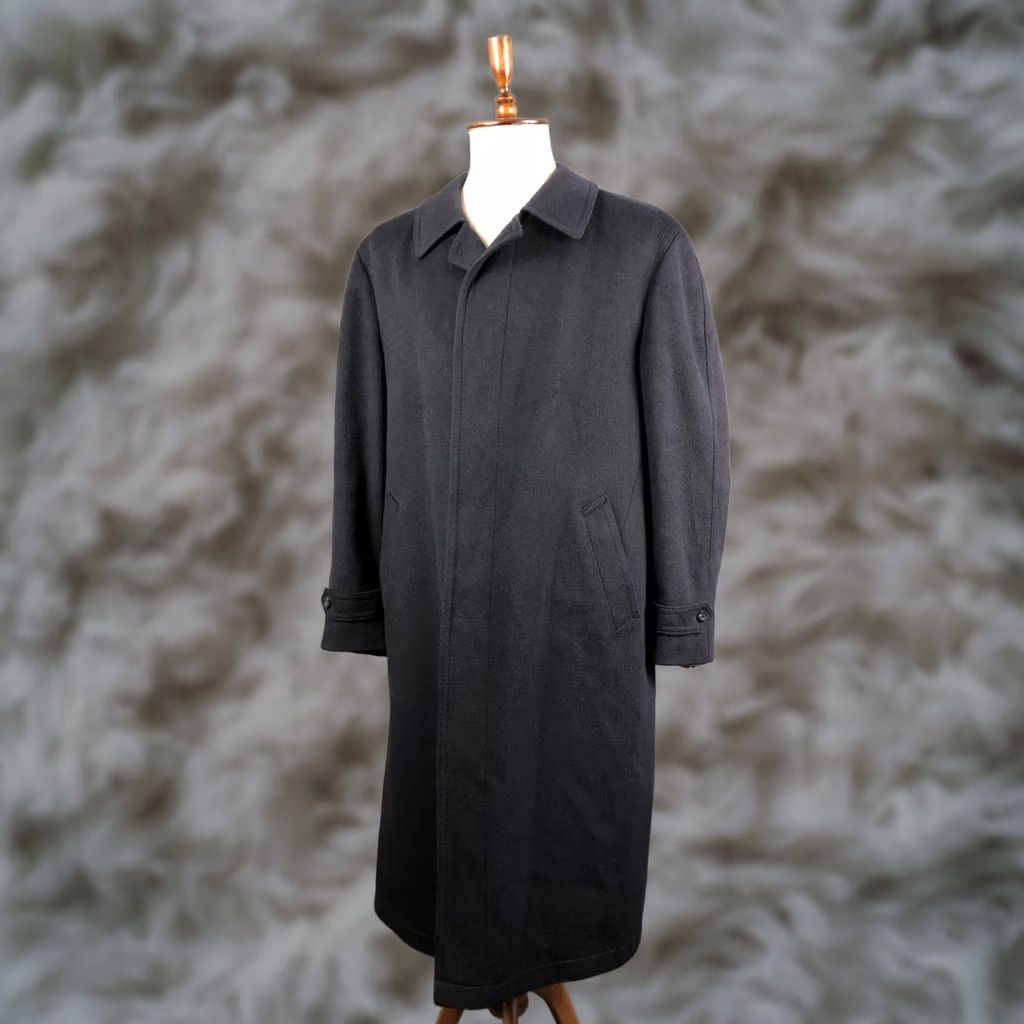 Vintage Steinbock Coat Mens Loden EU 54 Dark Blue Wool Blend Overcoat Long Wool Blend Solid Blue Men’s Regular Size 54 Austria Brand Steinbock Size US L / EU 52-54 / 3 - 1 Thumbnail