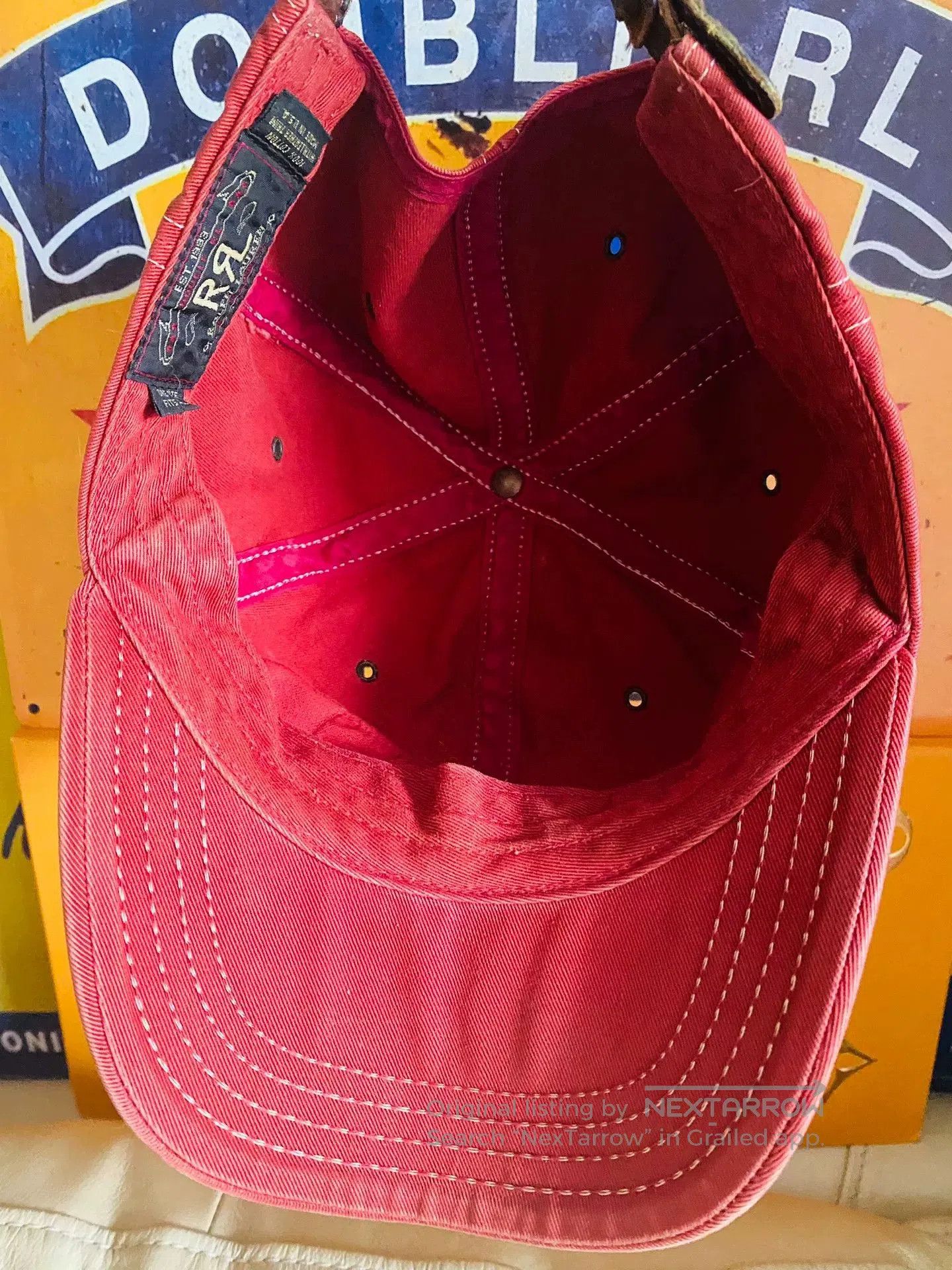 RRL Ralph Lauren 1994 RRL Vintage Trucker Cap. Size ONE SIZE - 5 Thumbnail