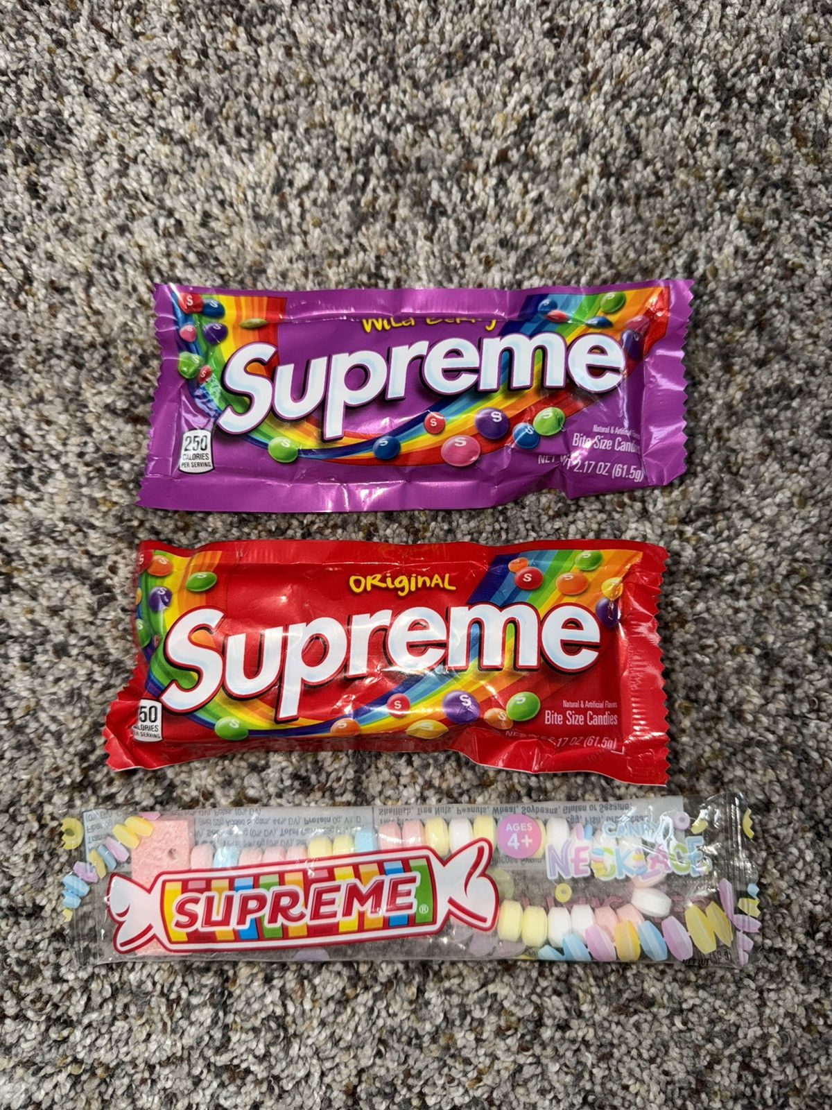 Supreme Supreme Skittles and Smarties Candy Necklace Bundle Size ONE SIZE - 3 Thumbnail