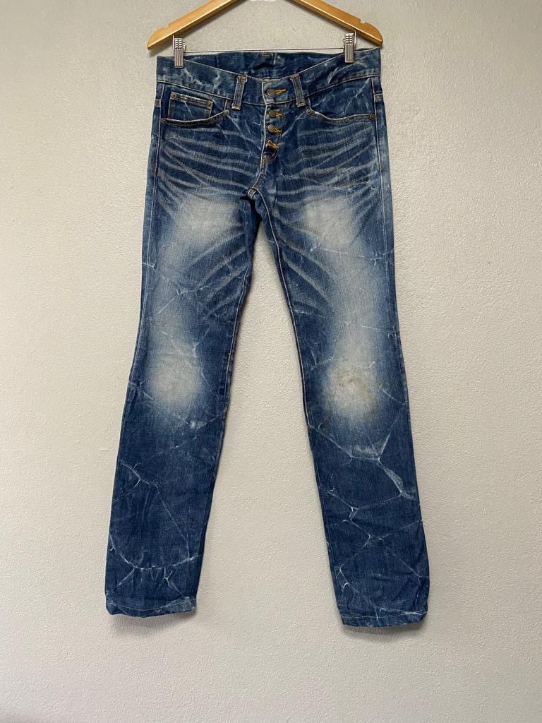 Tornando Mart dirty washed jeans