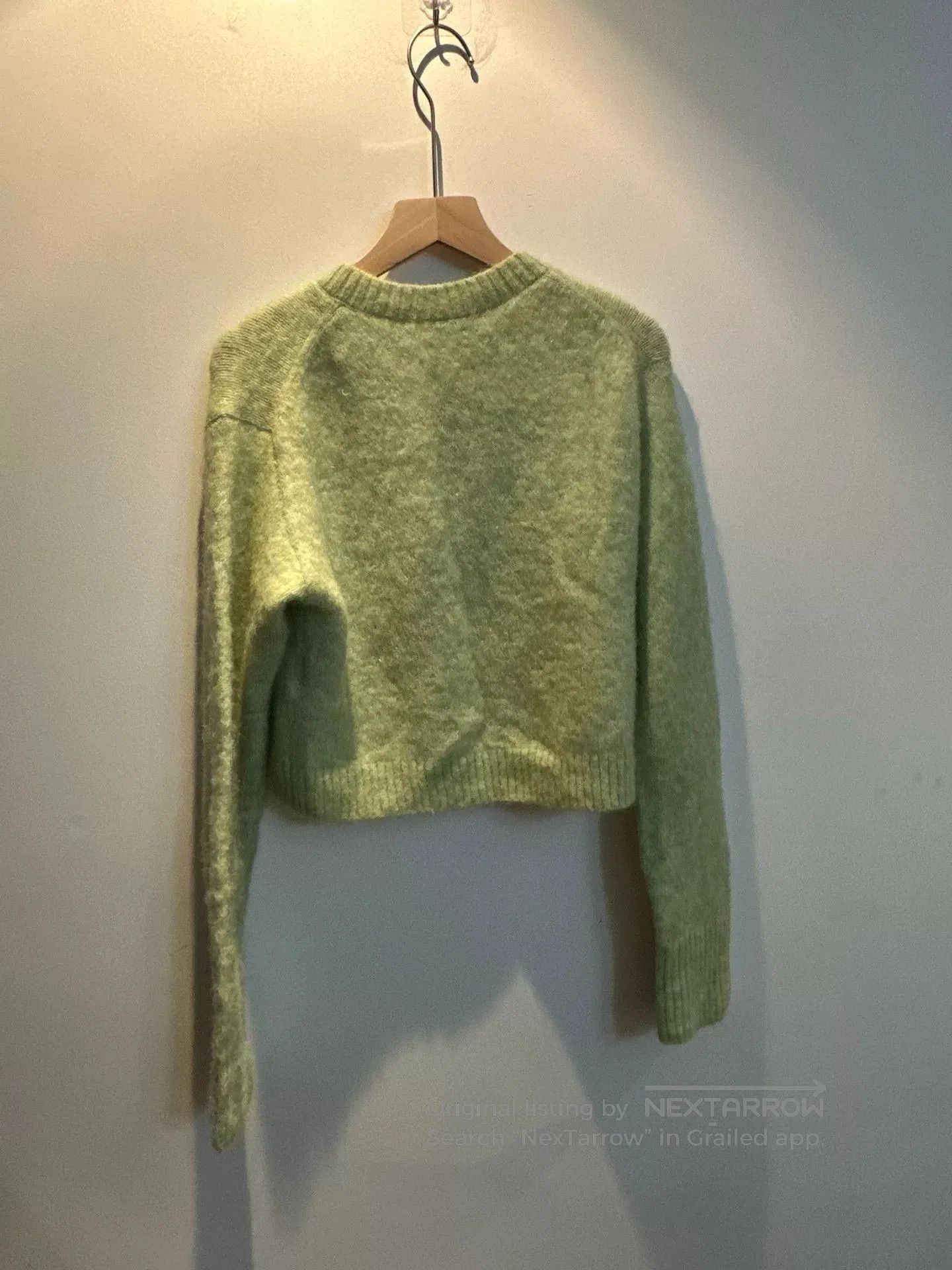 Acne Studios Acne Studios Green Cardigan. Size XS / US 0-2 / IT 36-38 - 2 Thumbnail