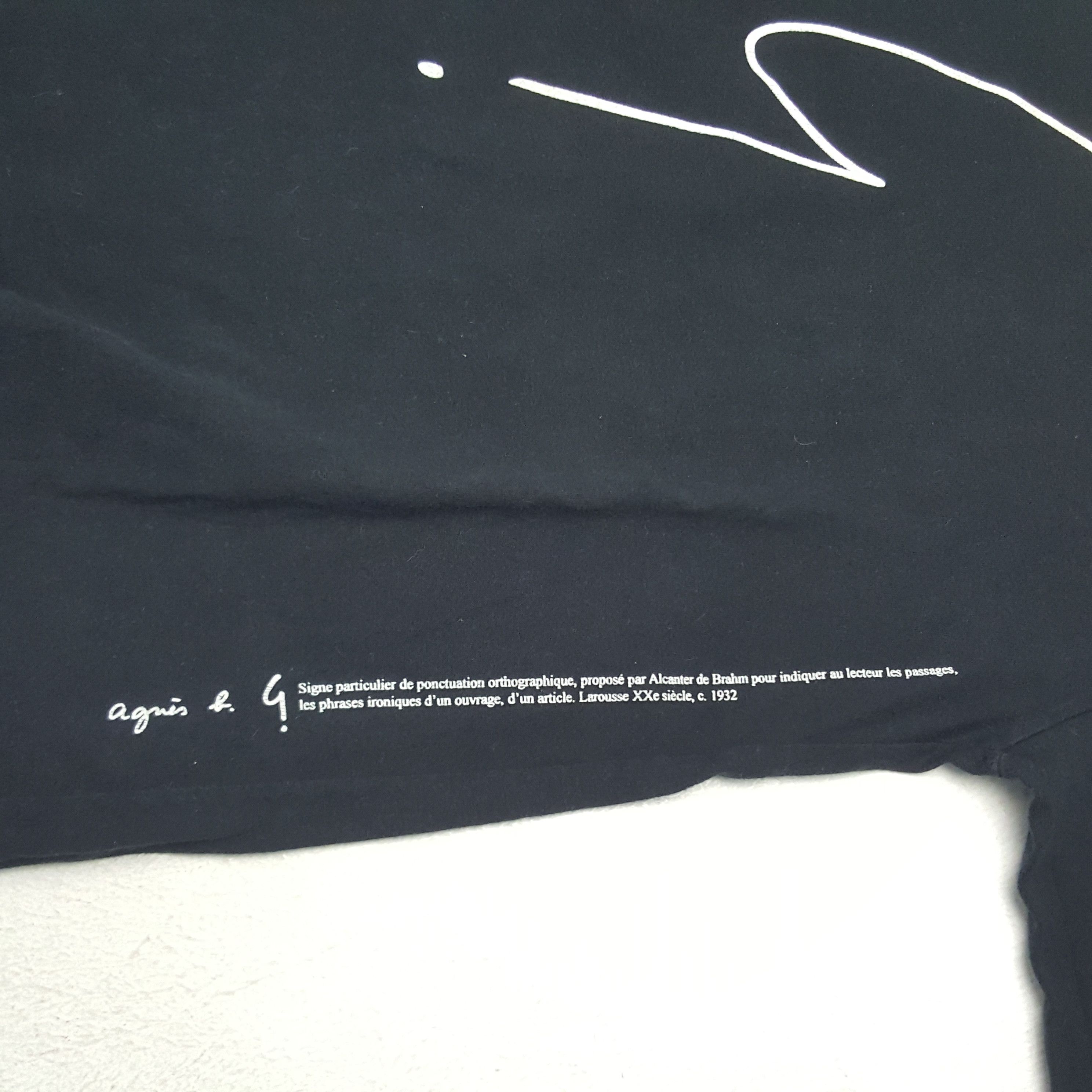 Vintage × agnes b. Vintage Agnes B. France Designer Tshirt Size US M / EU 48-50 / 2 - 8 Thumbnail
