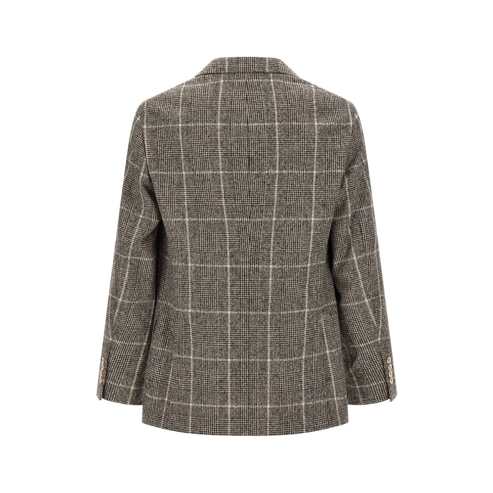 BRUNELLO CUCINELLI $6200 Cavallo Multicolor Wool Blazer Jack