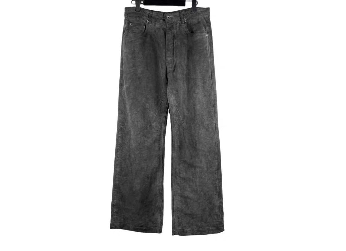 Rick Owens Rick Owens DRKSHDW Geth Cut Tie-Dye Straight-Leg Jeans J31 Size US 31 - 1 Thumbnail