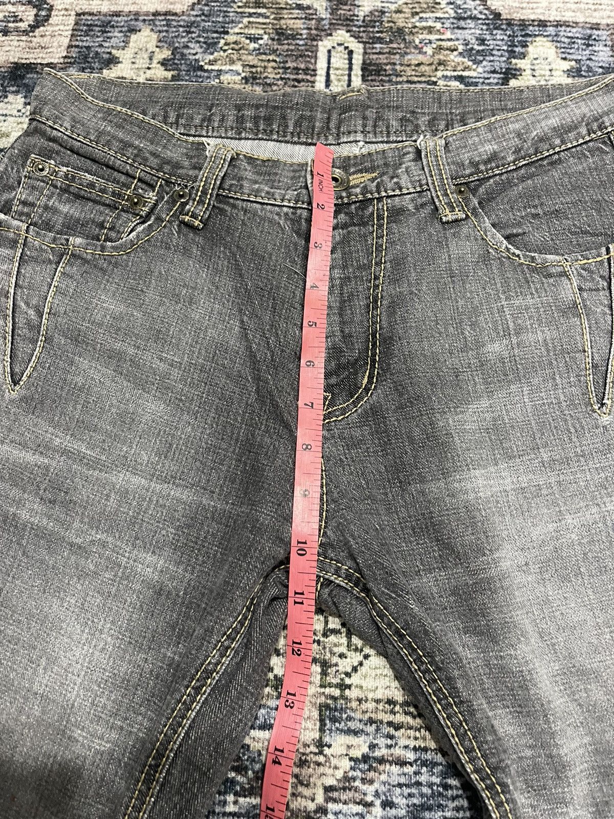 If Six Was Nine × PPFM × Vintage Vintage PPFM Curve Denim Pants Size US 32 / EU 48 - 14 Thumbnail