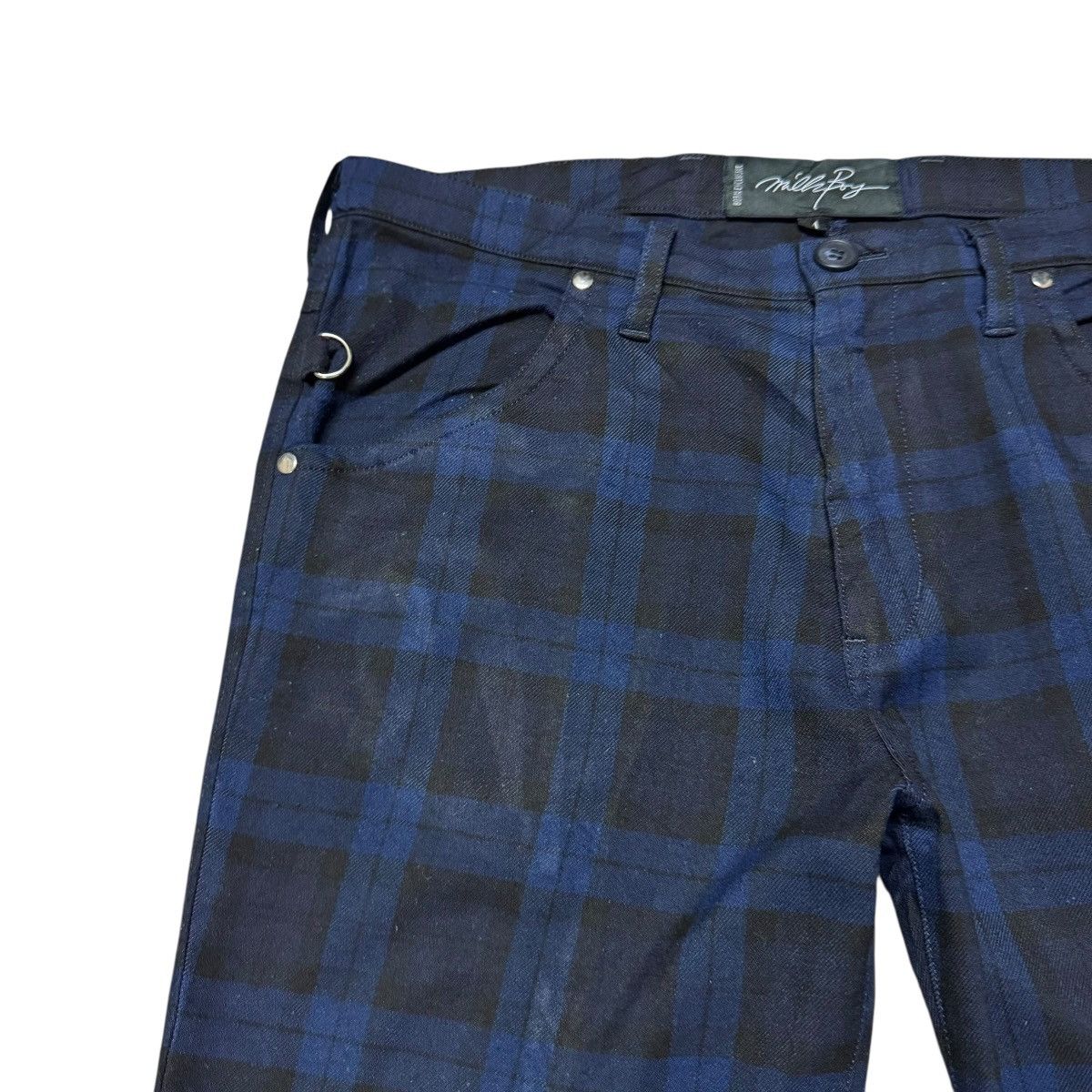 Beauty Beast SAMPLE Milkboy Checked Bondage Pants Size US 32 / EU 48 - 4 Thumbnail