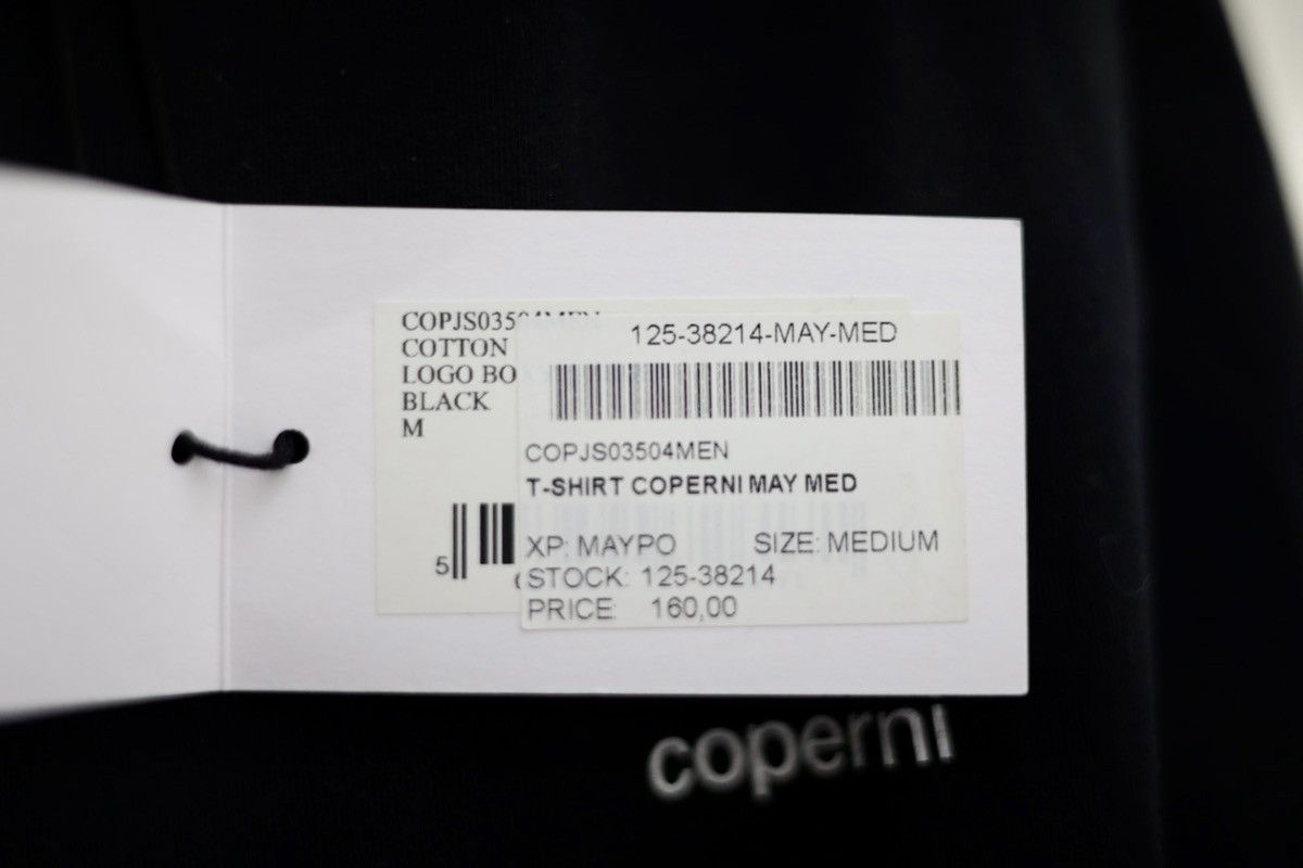 Coperni Coperni Boxy T-Shirt Women M Black New Size M / US 6-8 / IT 42-44 - 4 Thumbnail