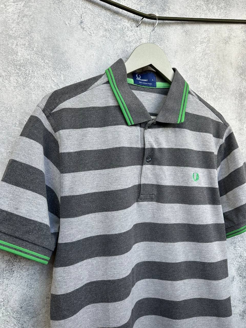 Fred Perry Fred Perry Twin Tipped Polo Shirt Striped Pique Cotton Size US L / EU 52-54 / 3 - 3 Thumbnail