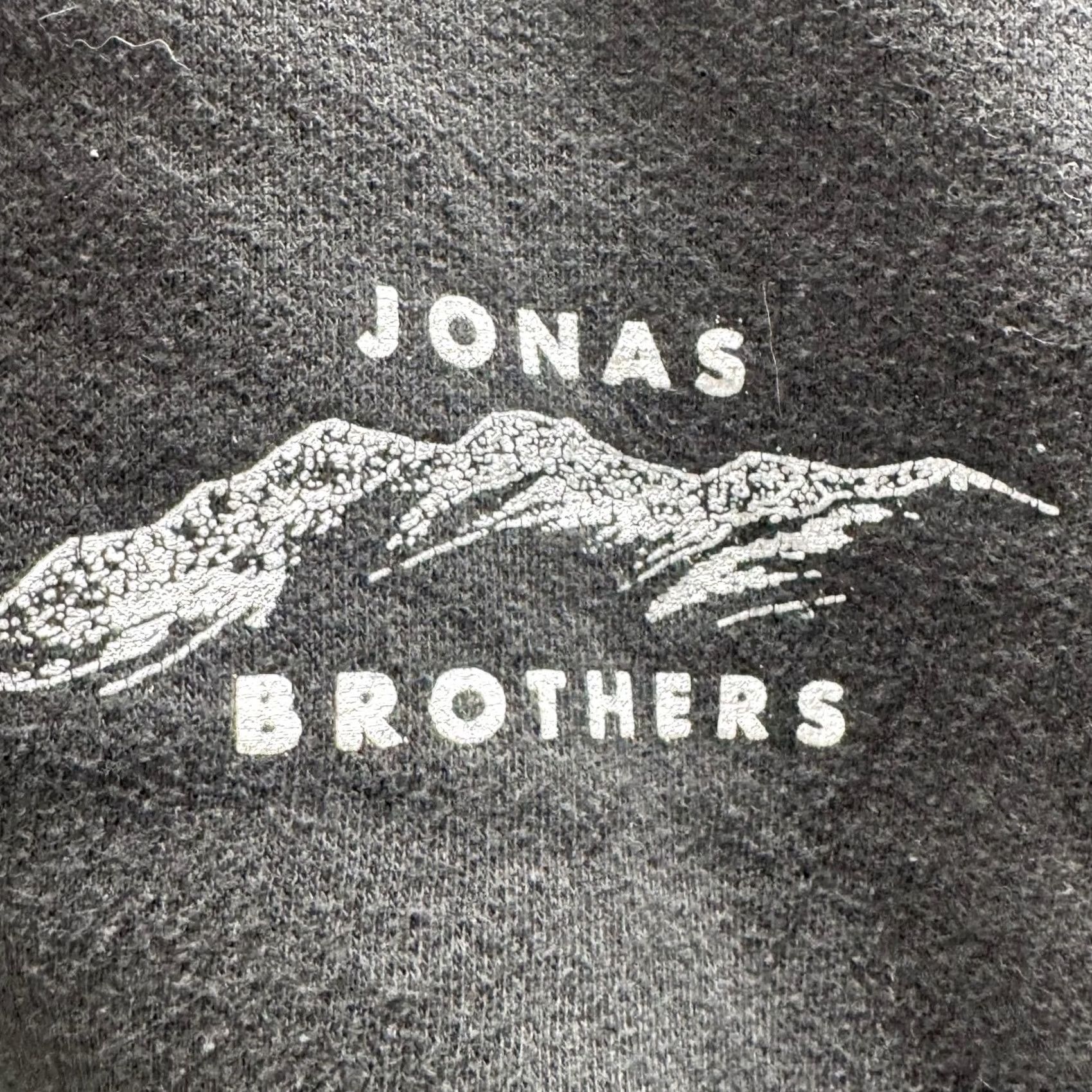 Vintage Jonas Brothers Hoodie Mens Large Black The Album Fleece Sweatshirt Pullover Size US L / EU 52-54 / 3 - 6 Thumbnail