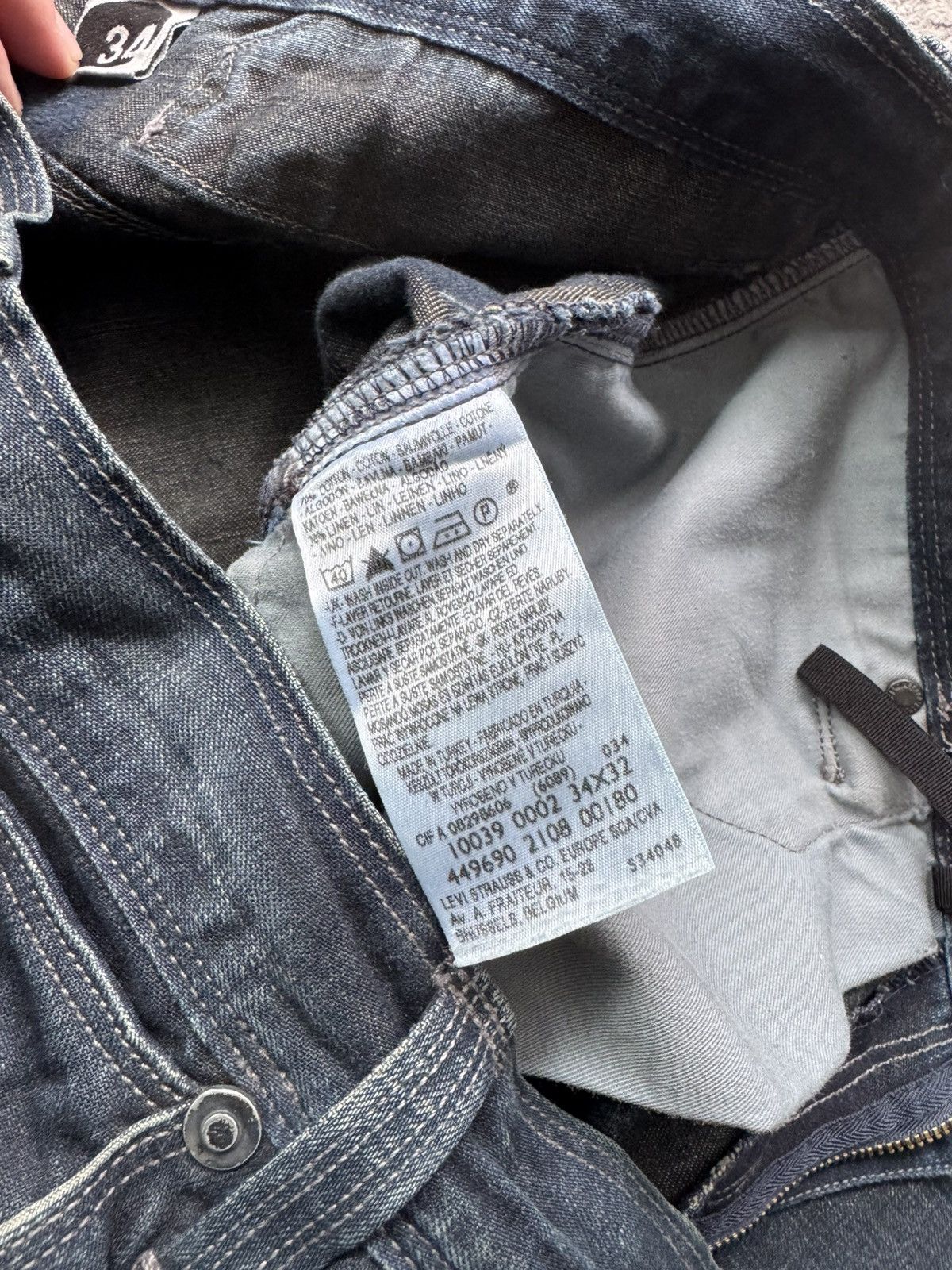 Levi's Vintage Clothing Levis Engineered Buckle Back Denim Jeans Size 34 Size US 34 / EU 50 - 11 Thumbnail