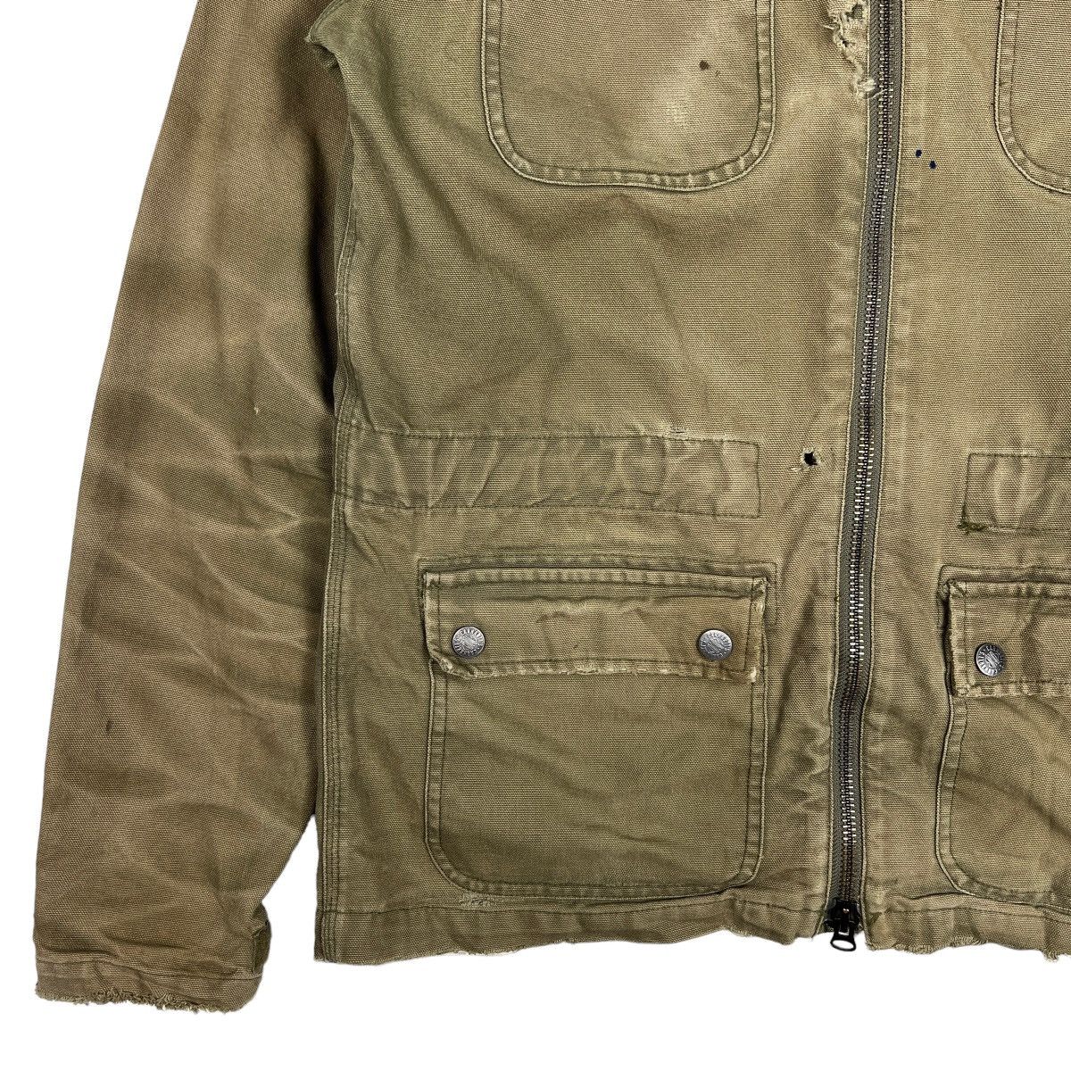 Carhartt 🔥 CARHARRT DYED FADED DISTRESSED WORKER JACKET Size US M / EU 48-50 / 2 - 6 Thumbnail