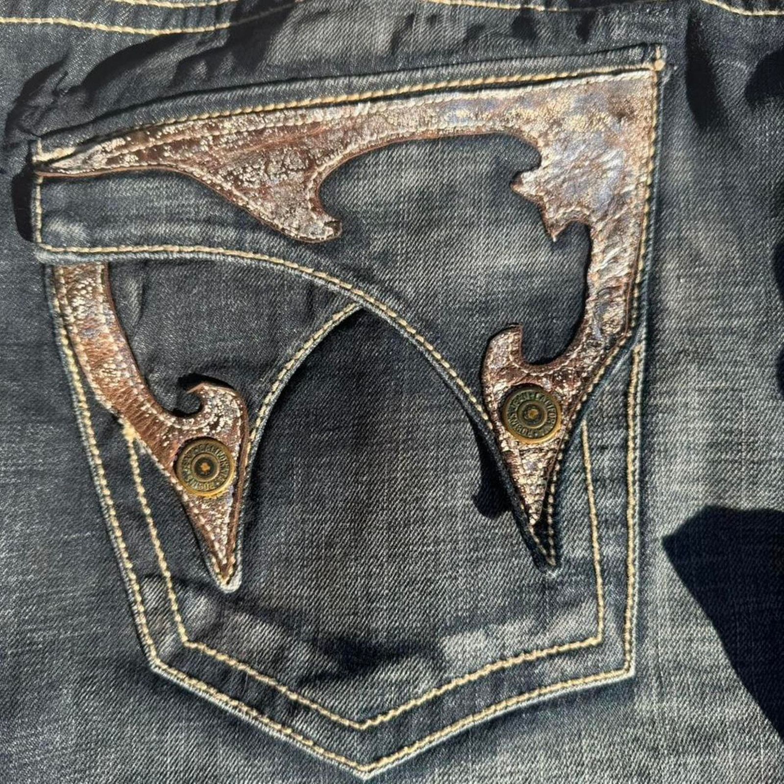 True Religion Baggy double wing robin jeans Size US 44 / EU 60 - 4 Thumbnail