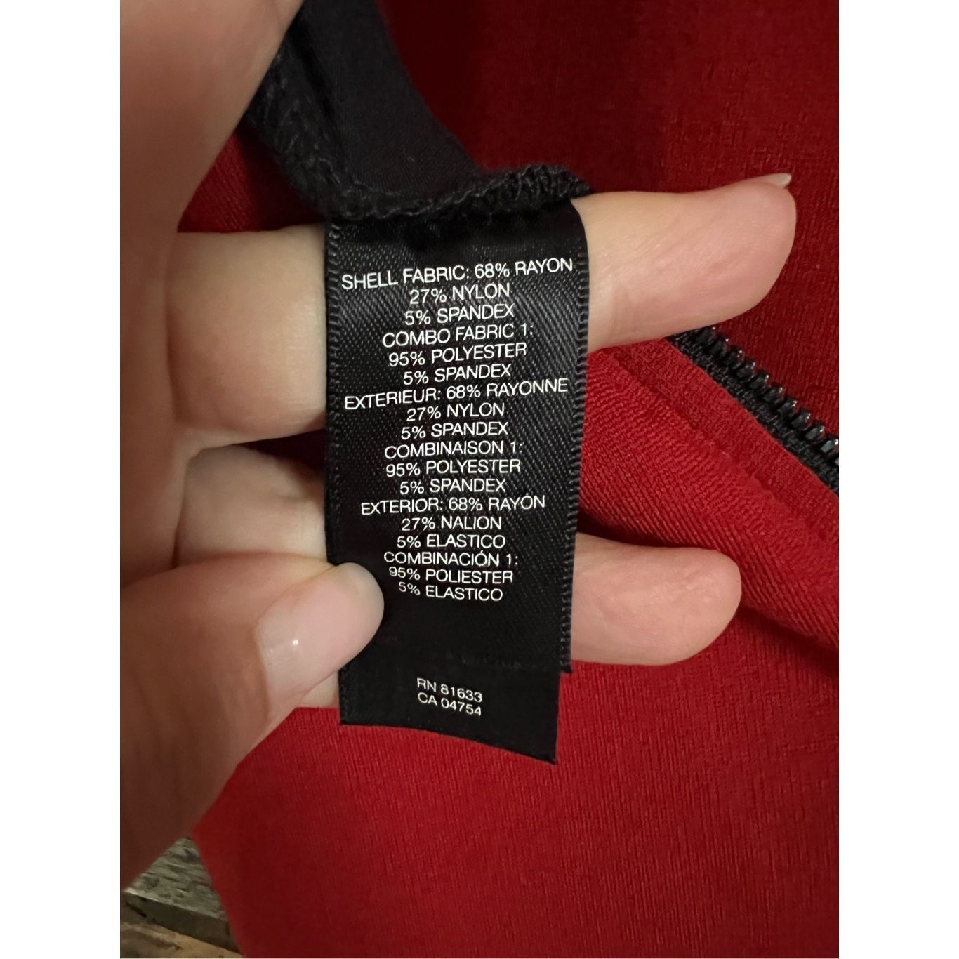 Kenneth Cole KENNETH COLE New York NWT Red Capri Color Block Dress Expose Size M / US 6-8 / IT 42-44 - 5 Thumbnail