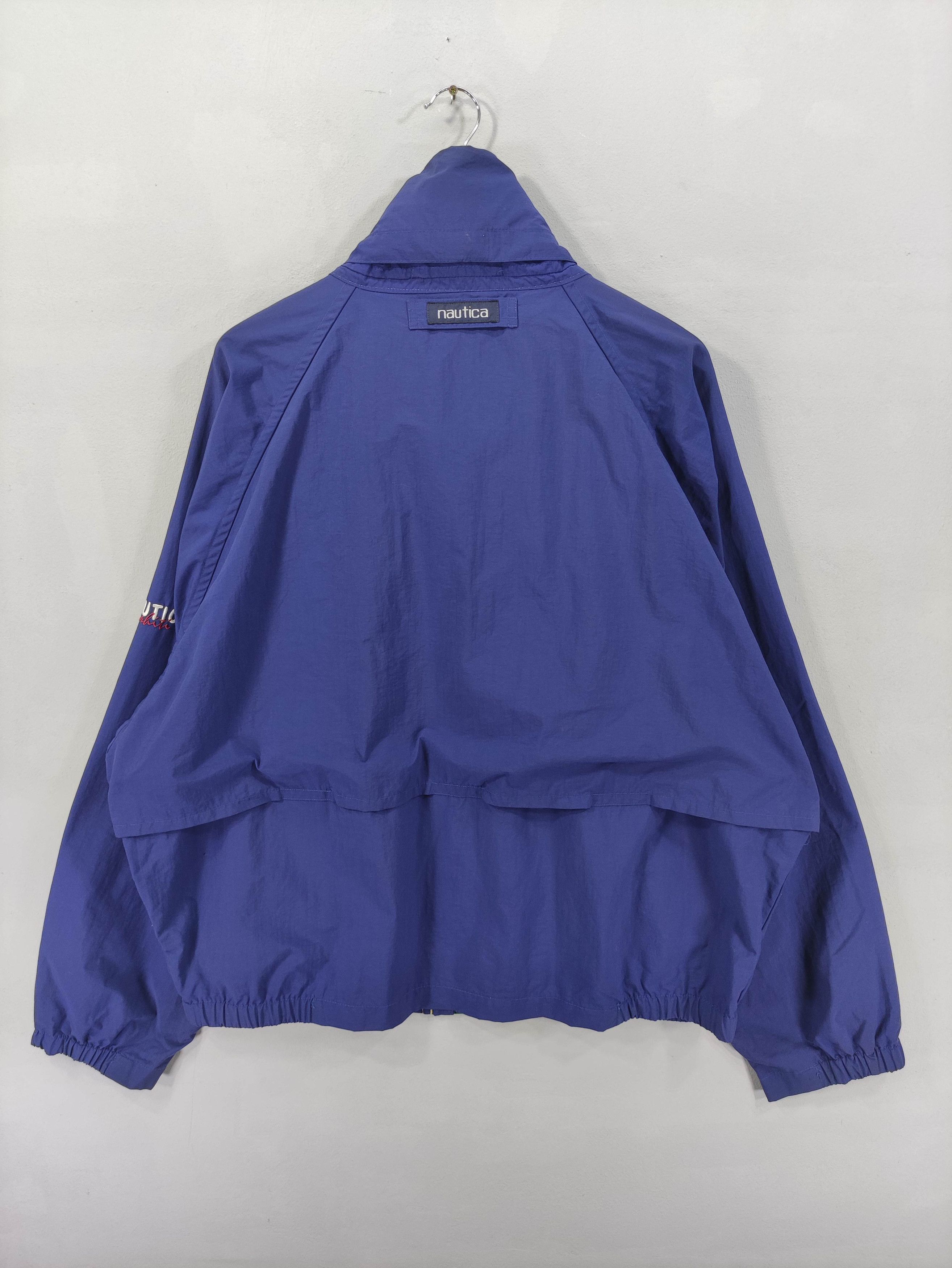Nautica Vintage 90s Nautica Winbreaker Jacket With Hoodie Size US XL / EU 56 / 4 - 13 Thumbnail