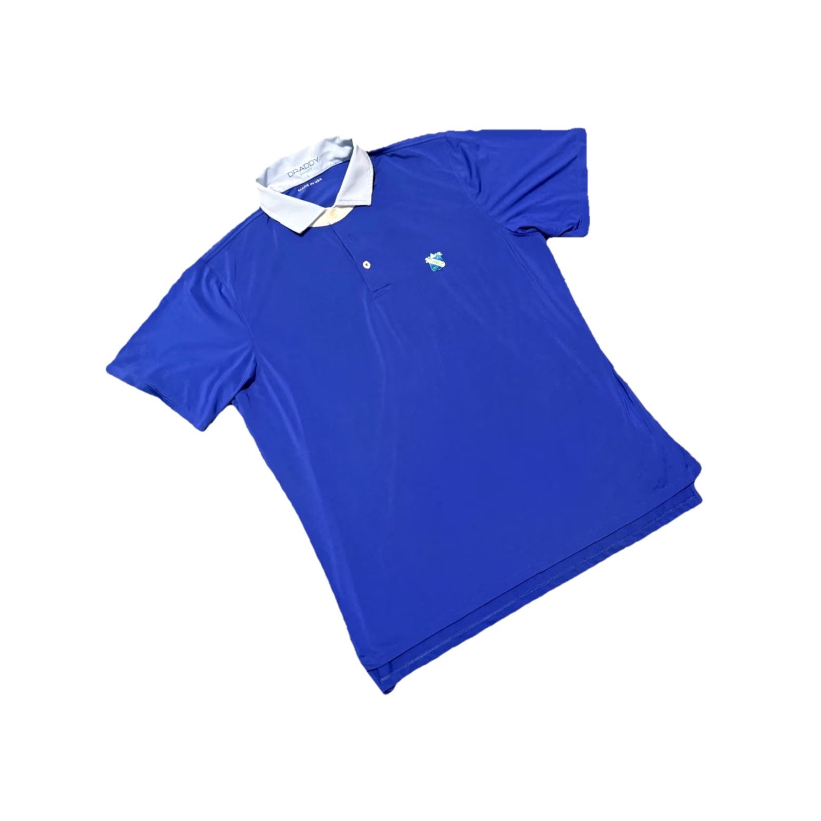 Vintage VINTAGE B Draddy Sports Polo Golf Henley Shirt Men’s Large Emblem Stitch Blue USA Polo Mens Large Blue USA Stitch Emblem Golf Shirt Size US M / EU 48-50 / 2 - 3 Thumbnail