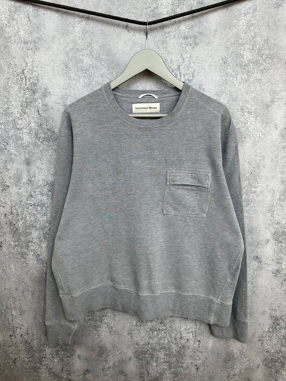 Universal Works Universal Works Crewneck Sweatshirt Pocket Cotton Loose Fit Size US L / EU 52-54 / 3 - 1 Thumbnail