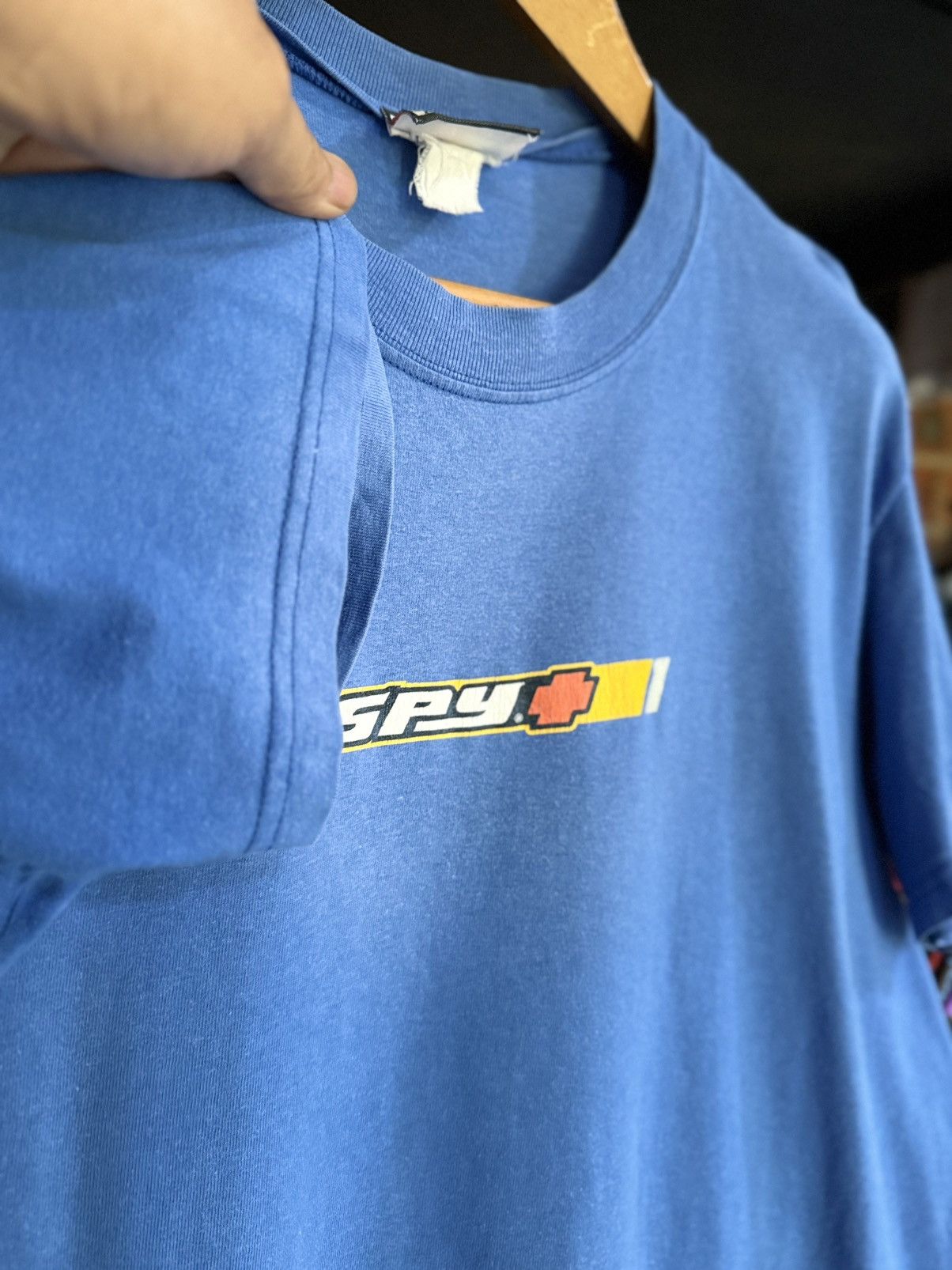 Girl Skateboards Vintage 90s Spy Optic Skateboard Faded Tee Size US M / EU 48-50 / 2 - 7 Thumbnail