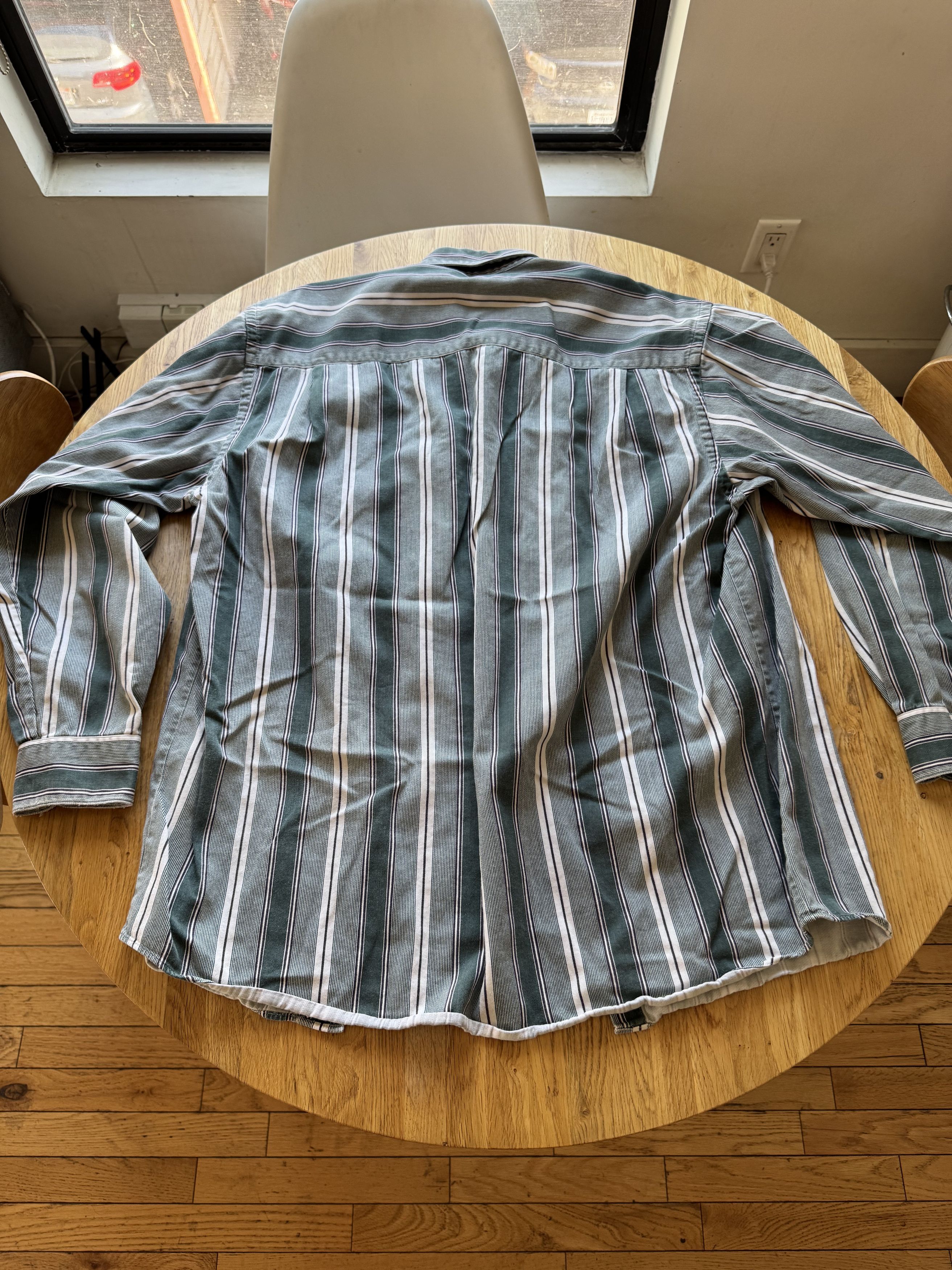 Other Vintage 90s Striped Geoffrey Beene Button Up Size US M / EU 48-50 / 2 - 2 Thumbnail