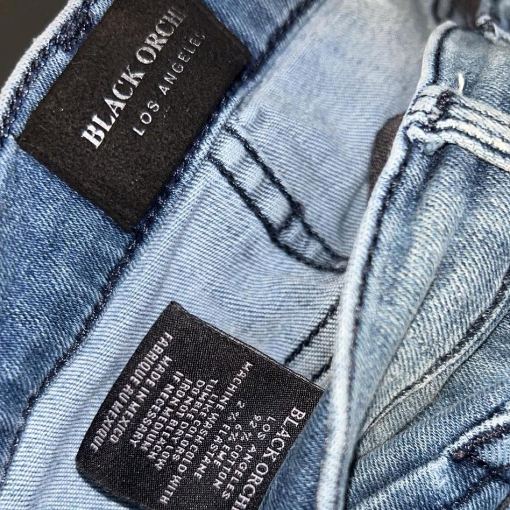 Other Black Orchid Los Angeles blue low-rise bootcut jeans Size 28" / US 6 / IT 42 - 2 Thumbnail