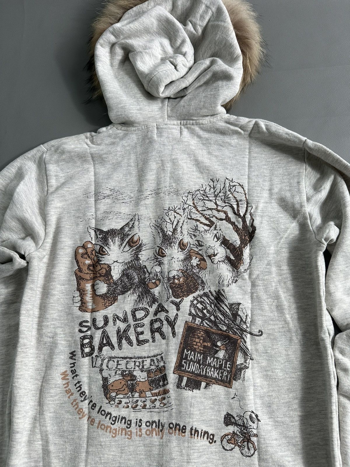 Hysteric Glamour WACHIFIELD THE CAT FUR ZIP HOODIE IFSIX LGB STYLE Size US M / EU 48-50 / 2 - 4 Thumbnail