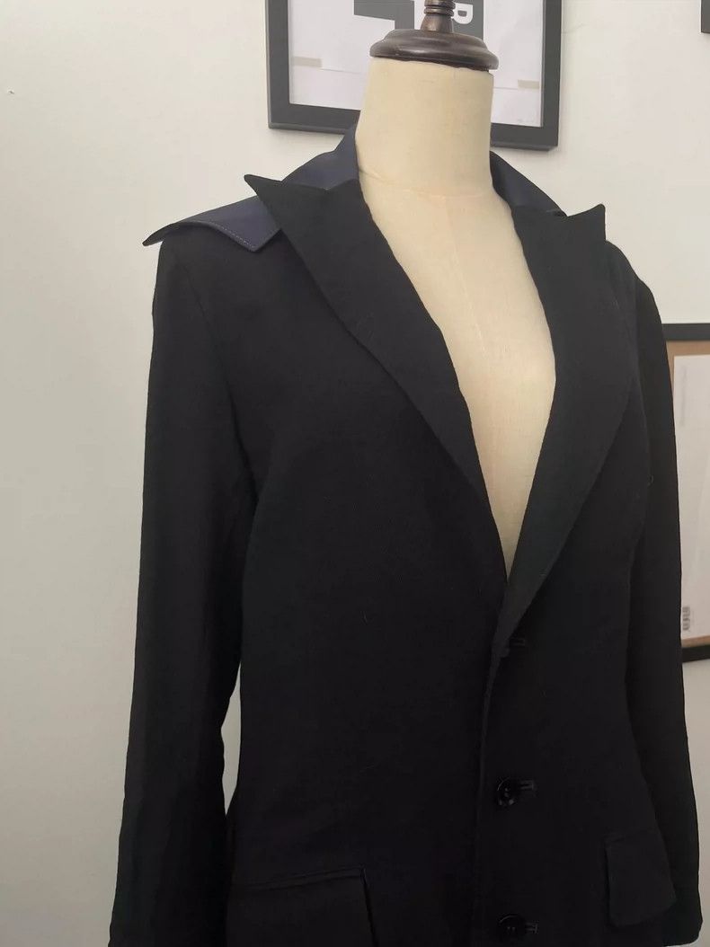 Yohji Yamamoto yohji Yamamoto size 1 Medieval Asymmetric Jacket Wide Leg Size 36R - 2 Thumbnail