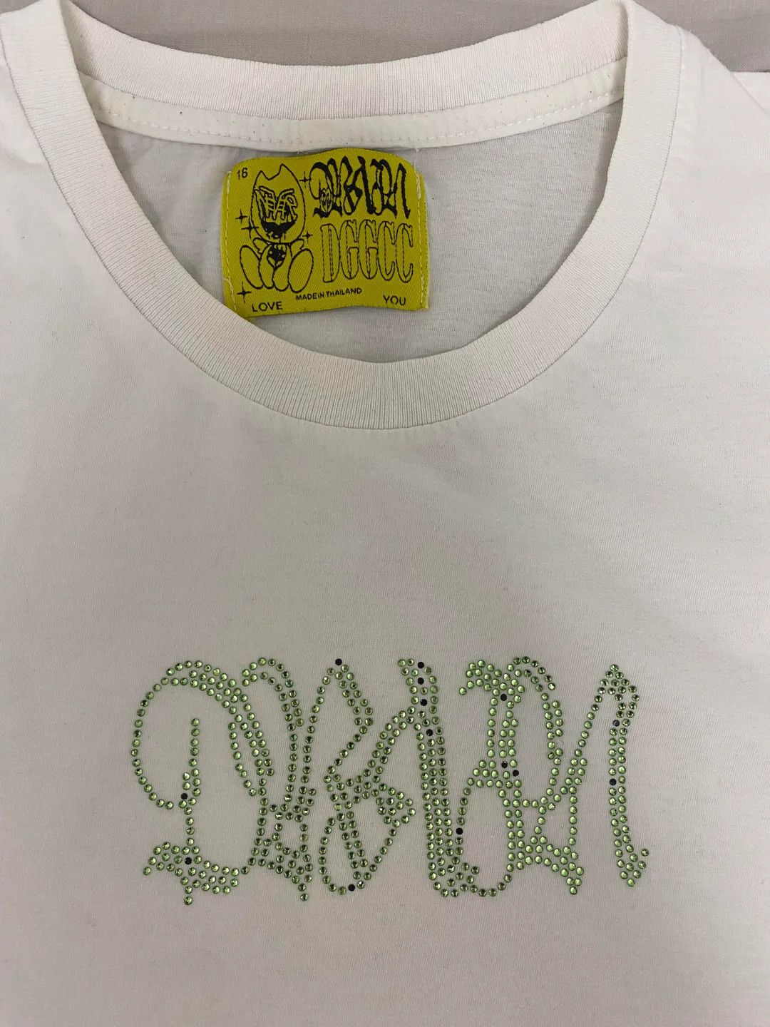 Drain Gang Drain Rhinestone Tee Size US M / EU 48-50 / 2 - 2 Thumbnail