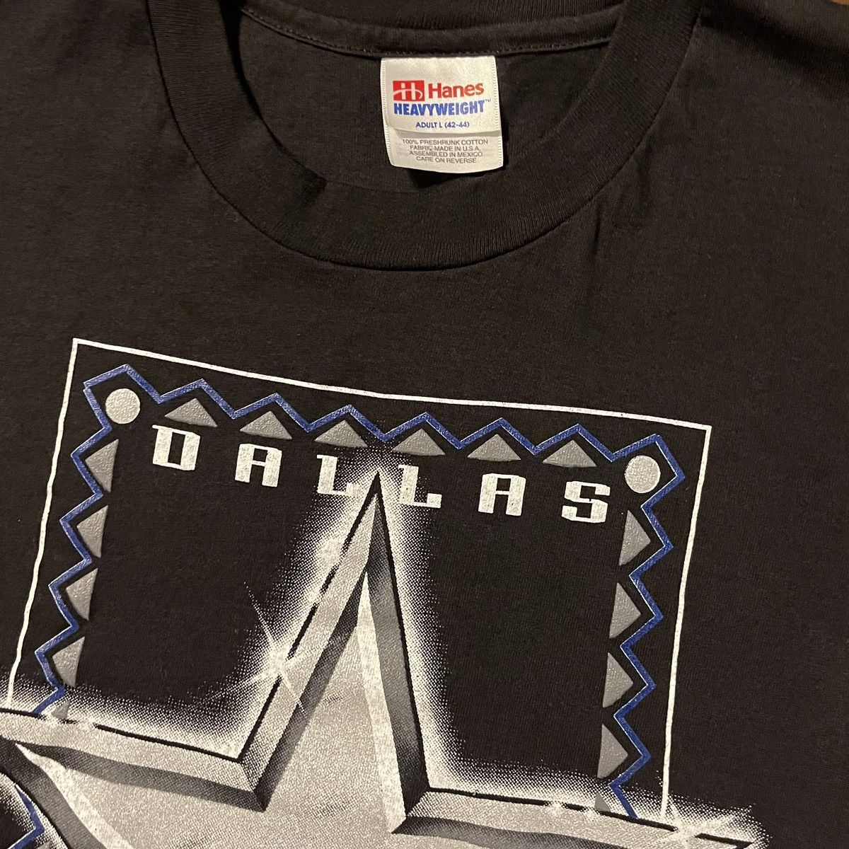 Hanes Vintage 90’s Hanes Dallas Cowboys Graphic T-Shirt USA Size US L / EU 52-54 / 3 - 3 Thumbnail