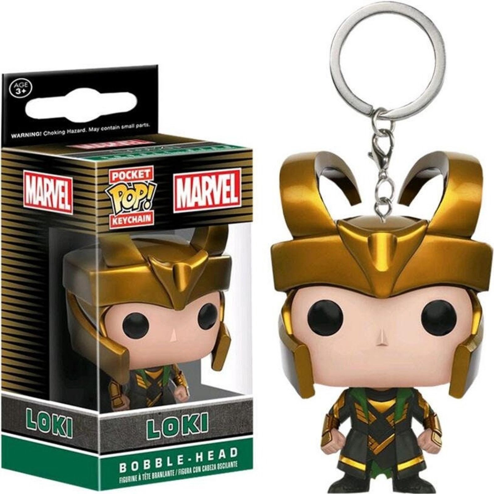 Marvel Comics Marvel Loki Avengers Funko Pop Keychain - Don't Accept Offer Size ONE SIZE - 1 Thumbnail