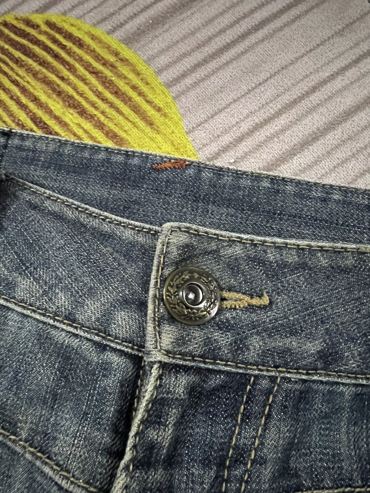 Japanese Brand 💥Classical Japanese Brand Distress Jean Size US 30 / EU 46 - 15 Thumbnail