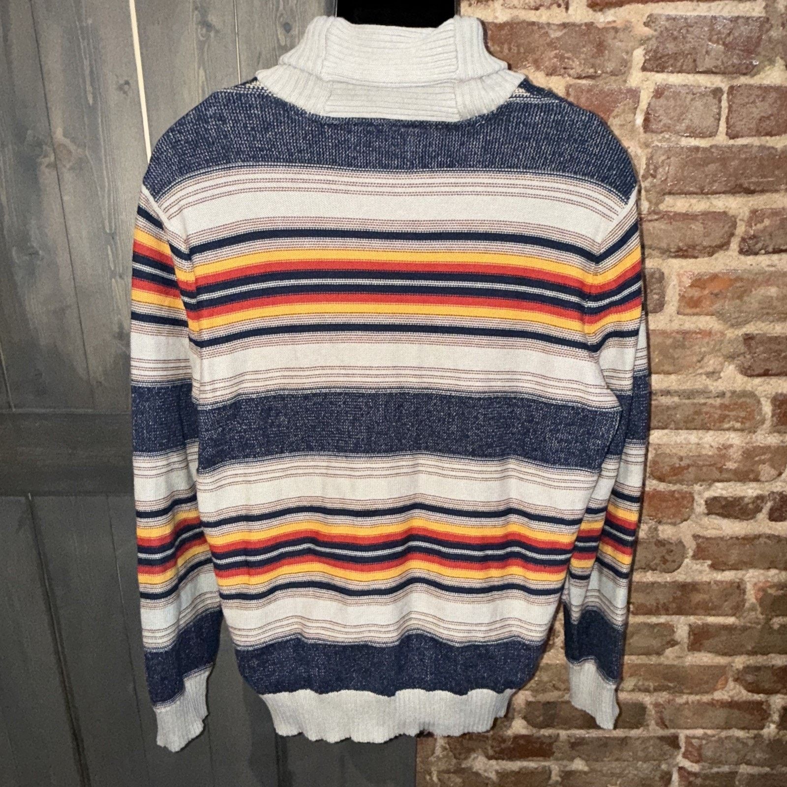 Other Sun + Stone Sweater multi color XL Preppy Cabin Core Ski EUC Size US XL / EU 56 / 4 - 3 Thumbnail