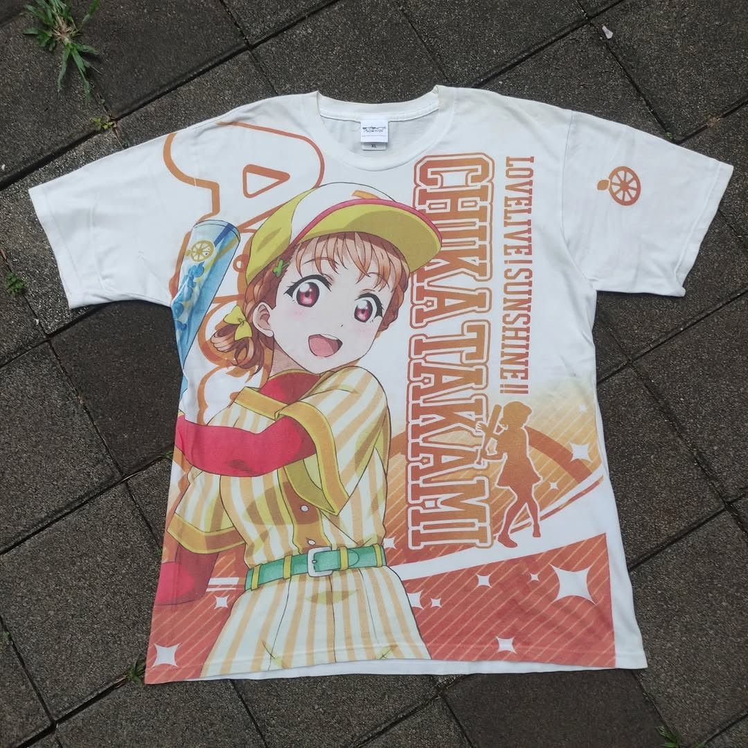 Anime Love Live! Aqours Chika Takami Anime Tee Size US XL / EU 56 / 4 - 1 Thumbnail